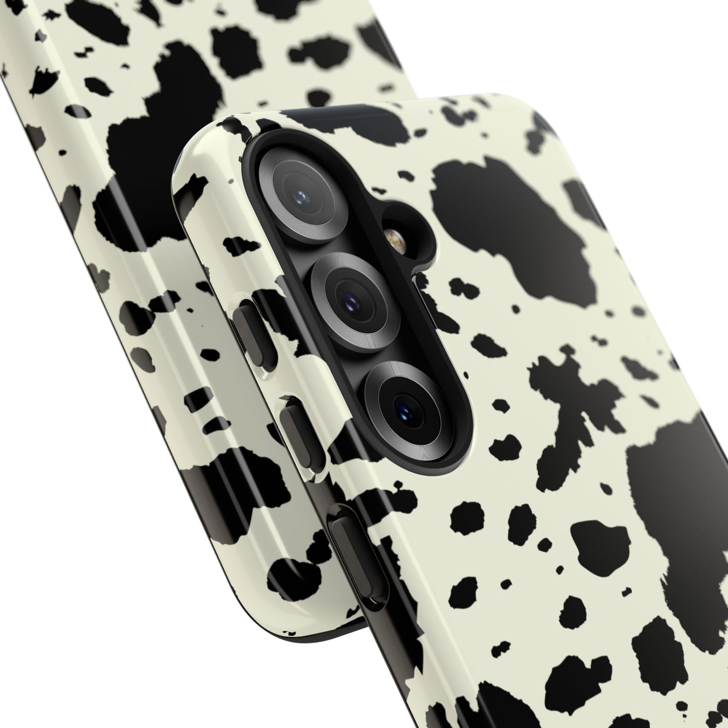 SAMSUNG Cow Print Tough Phone Cases l Durable Protection