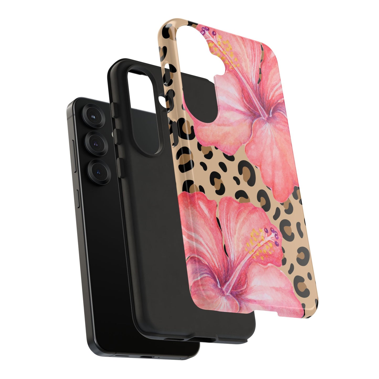 Leopard and Hibiscus SAMSUNG Tough Cases l Perfect for the Summer