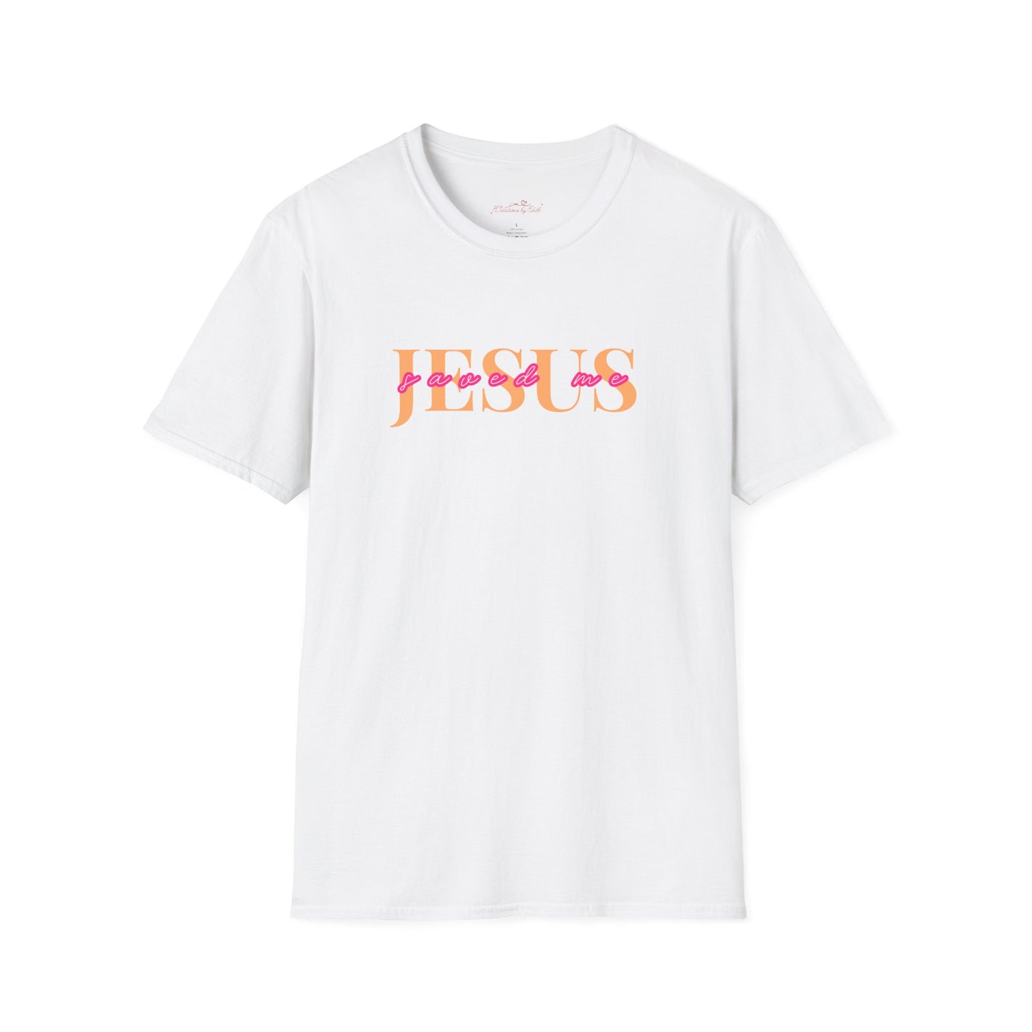 "Jesus Saved Me" - Soft Style T-Shirt l Perfect for Everyday Wear