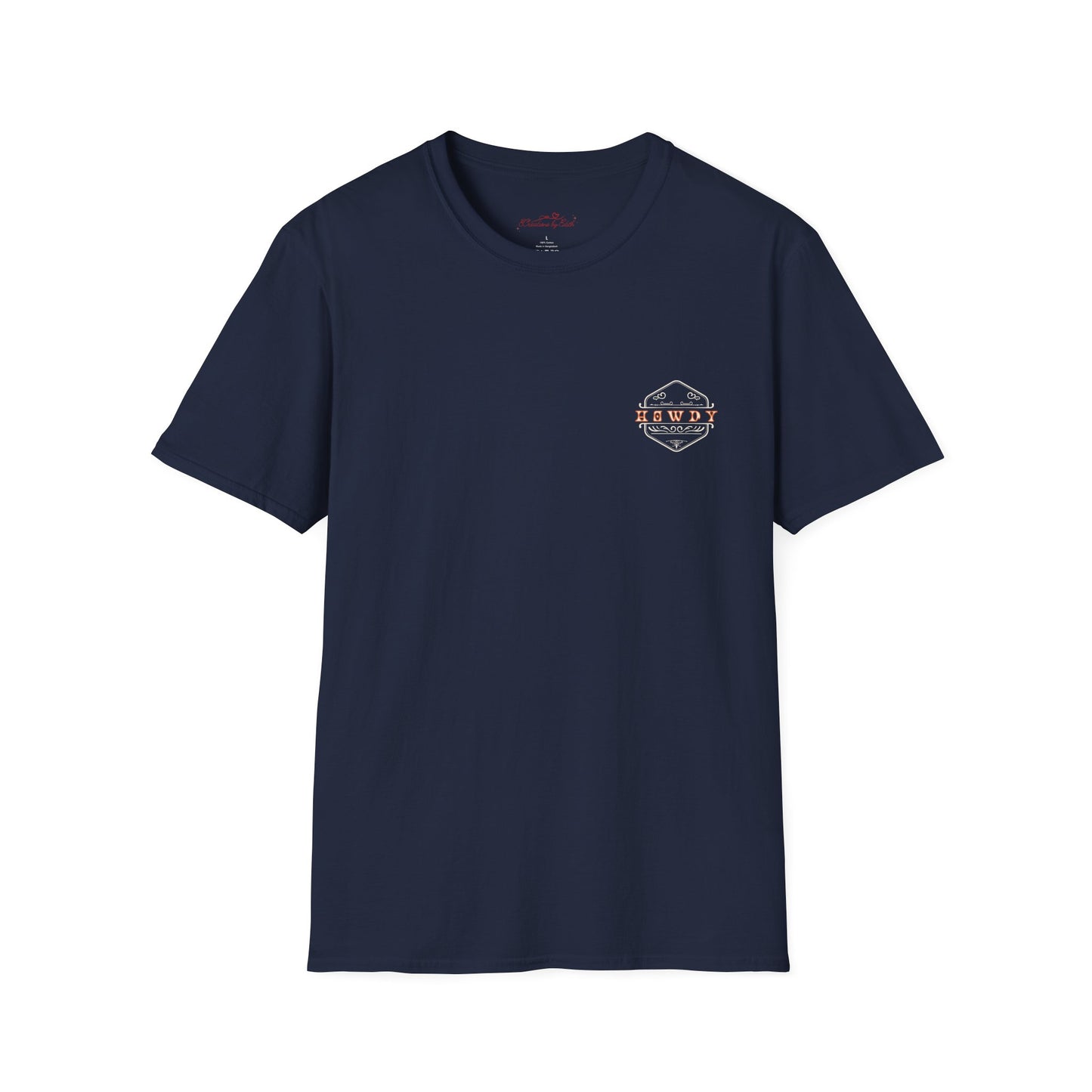 Howdy Cowboy Graphic Tee - Unisex Softstyle T-Shirt