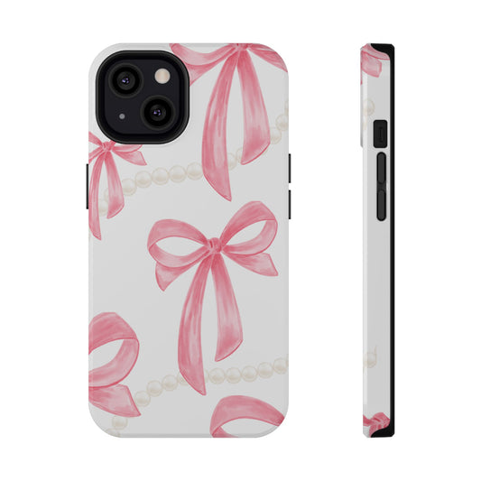 Chic Cute Bow Phone Case - Impact Phone Case