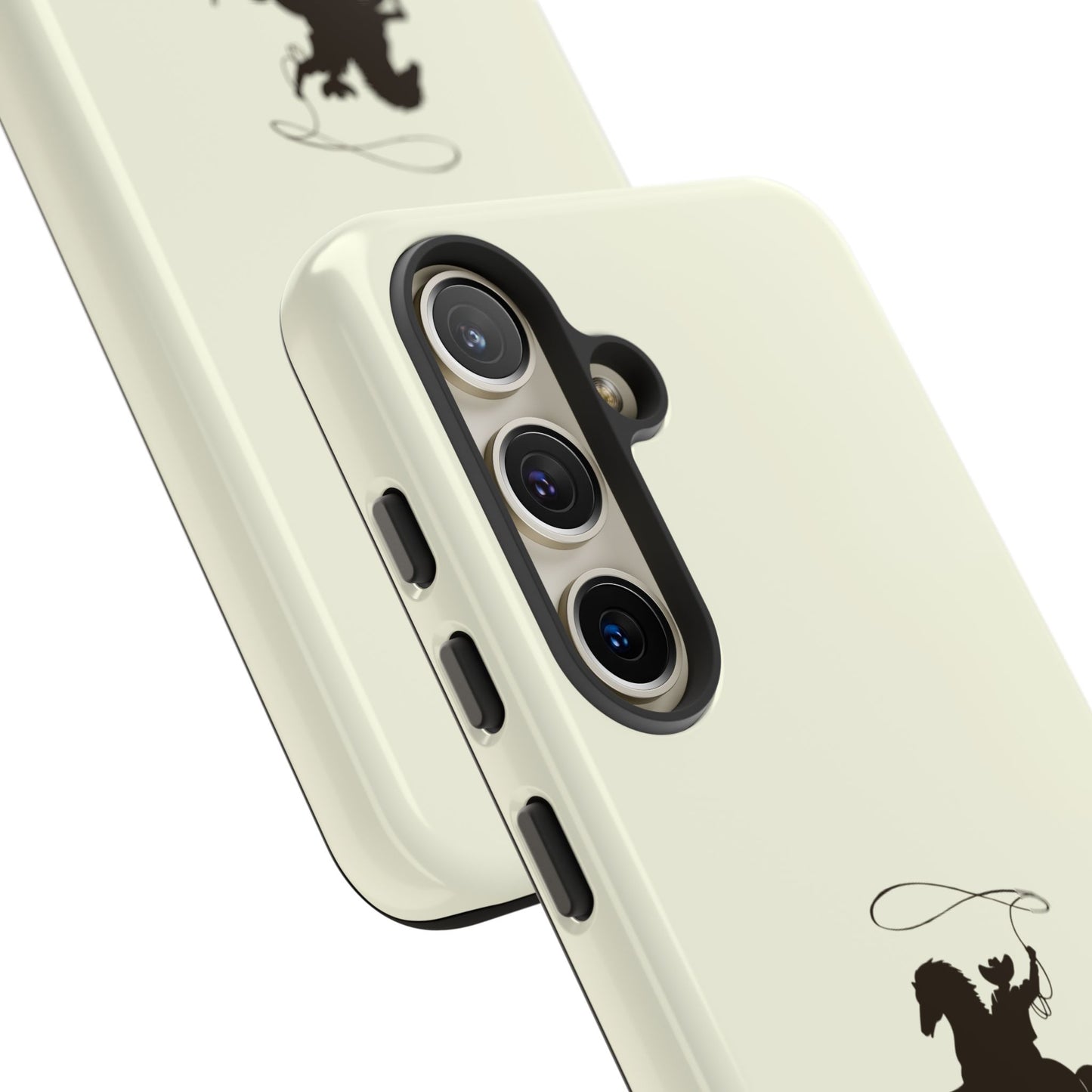 SAMSUNG Western Horse Rider Phone Case l Durable Phone Cover, Cowboy Style, Tough Case