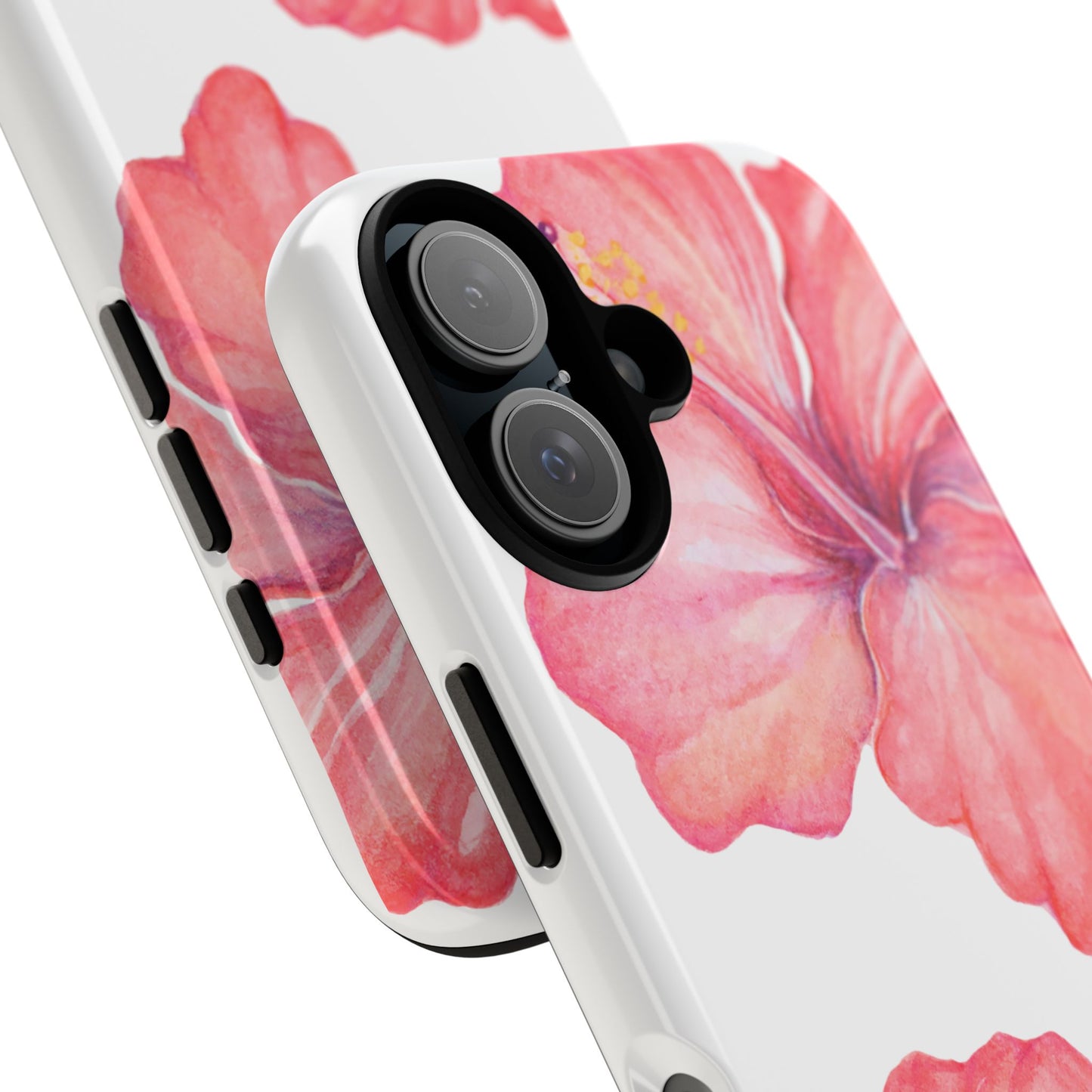 iPHONE Hibiscus Tough Case l Summer Vibe Mobile Case