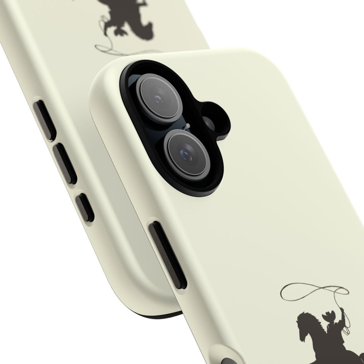 iPHONE Western Horse Rider Phone Case l Durable Phone Cover, Cowboy Style, Tough Case
