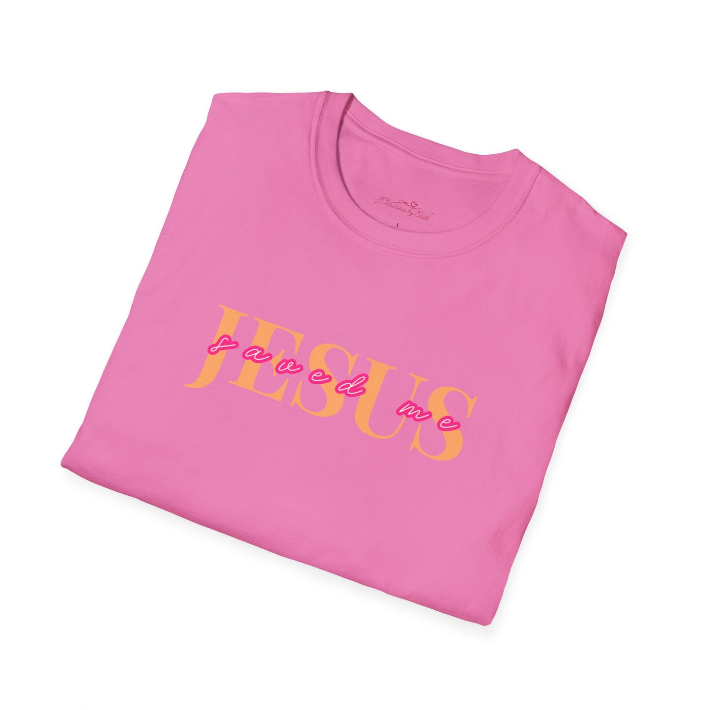 "Jesus Saved Me" - Soft Style T-Shirt l Perfect for Everyday Wear