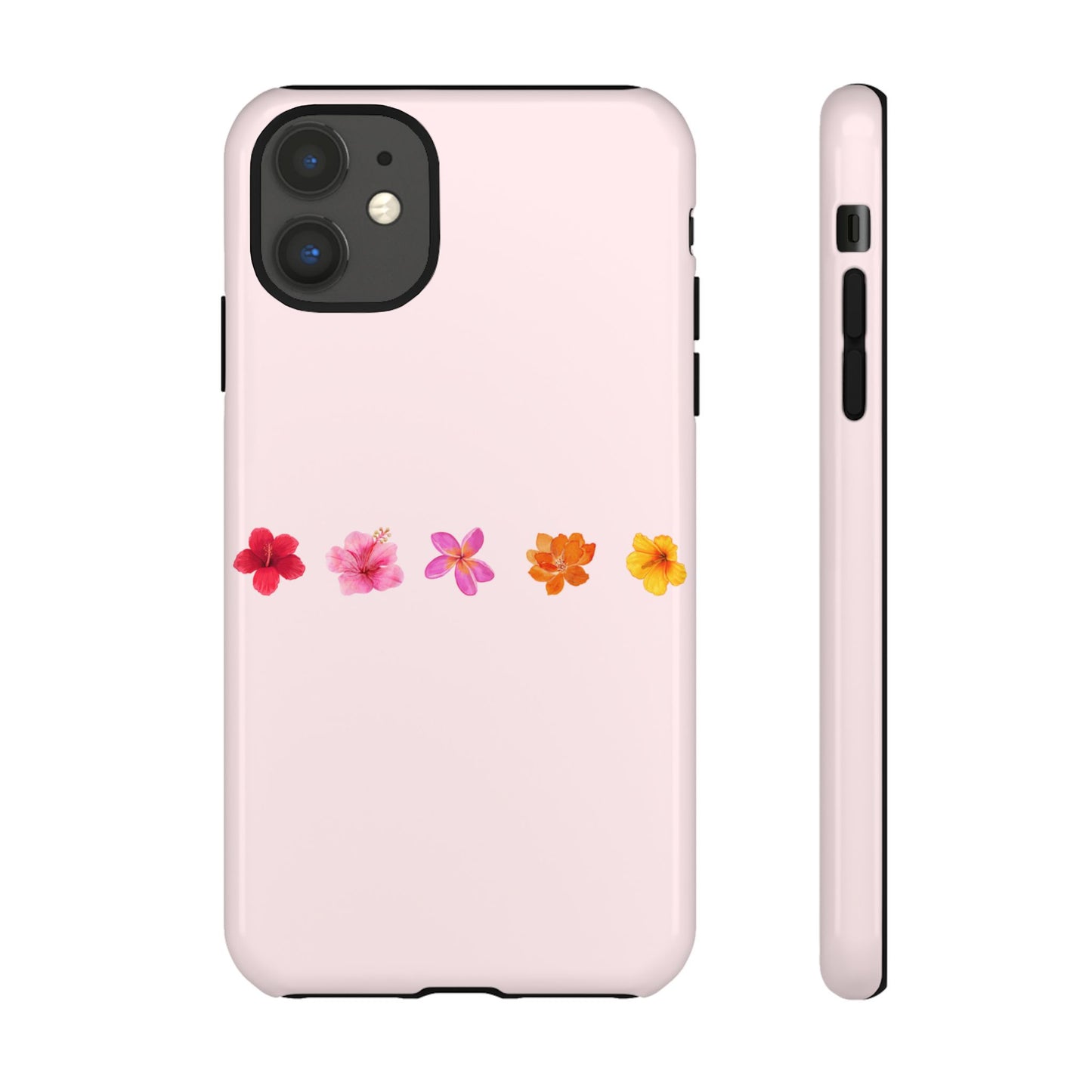 iPHONE Flower-Patterned Phone Case l Tough Cases for Women