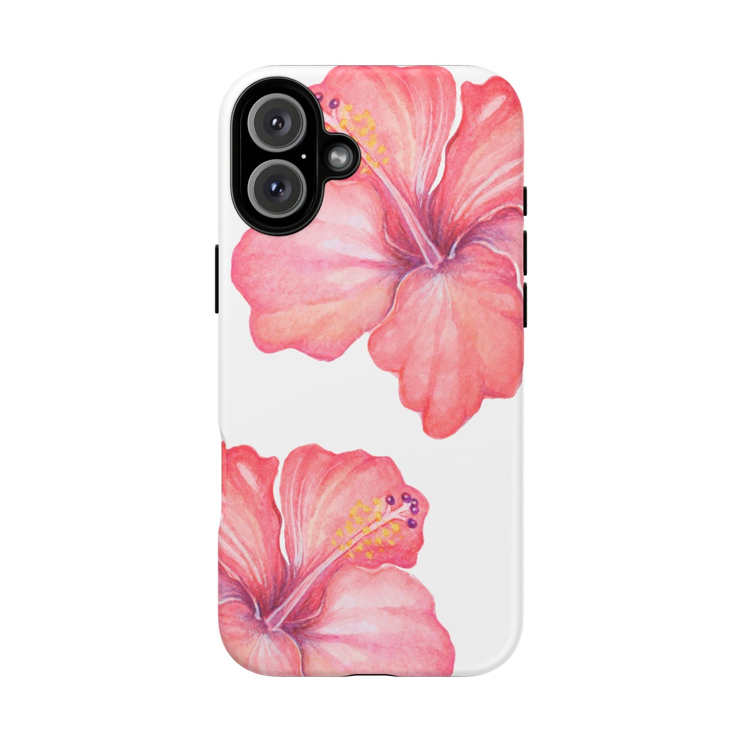 iPHONE Hibiscus Tough Case l Summer Vibe Mobile Case