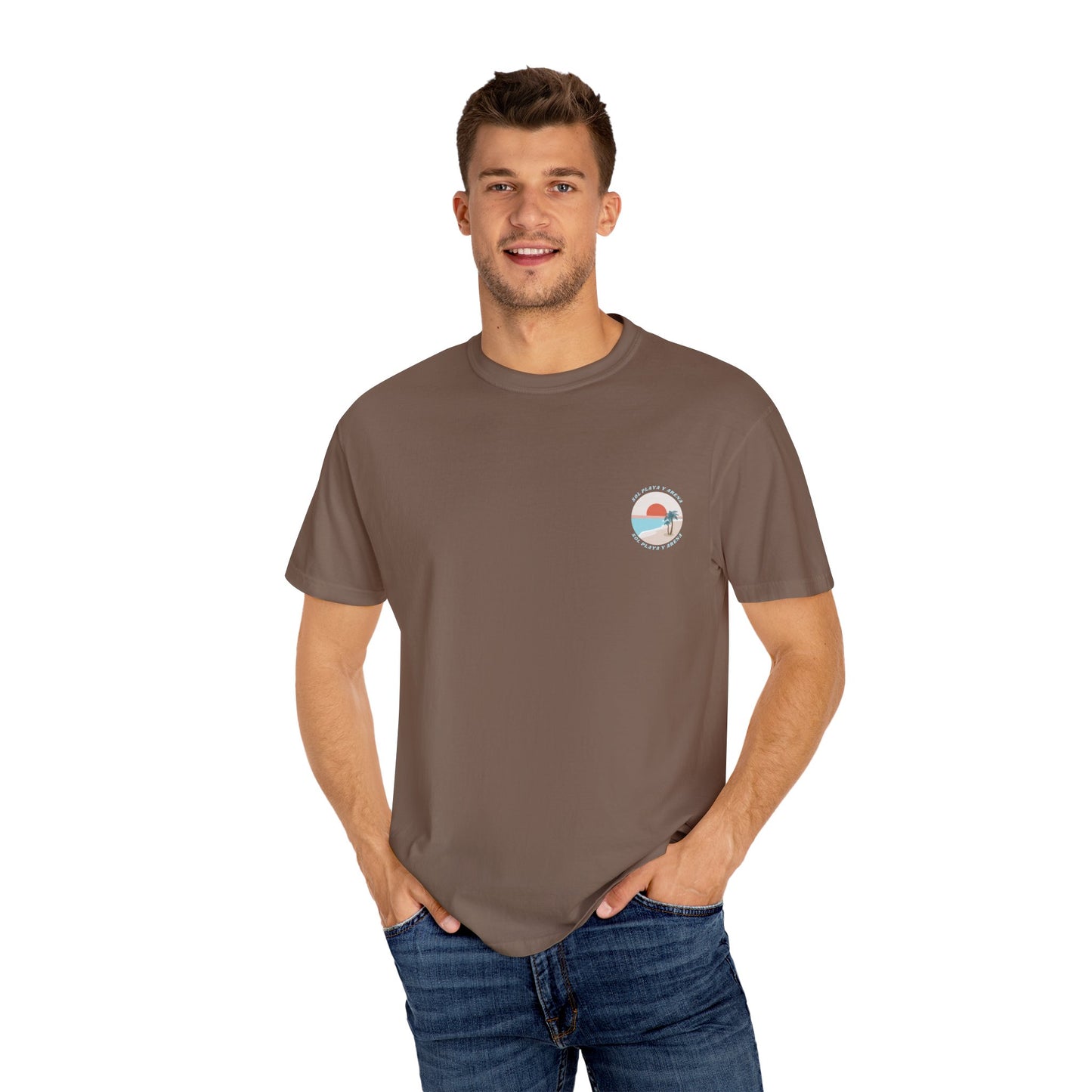 "Sol, Playa, y Arena" Beach Vibe T-Shirt Summer Apparel l Unisex Casual Wear