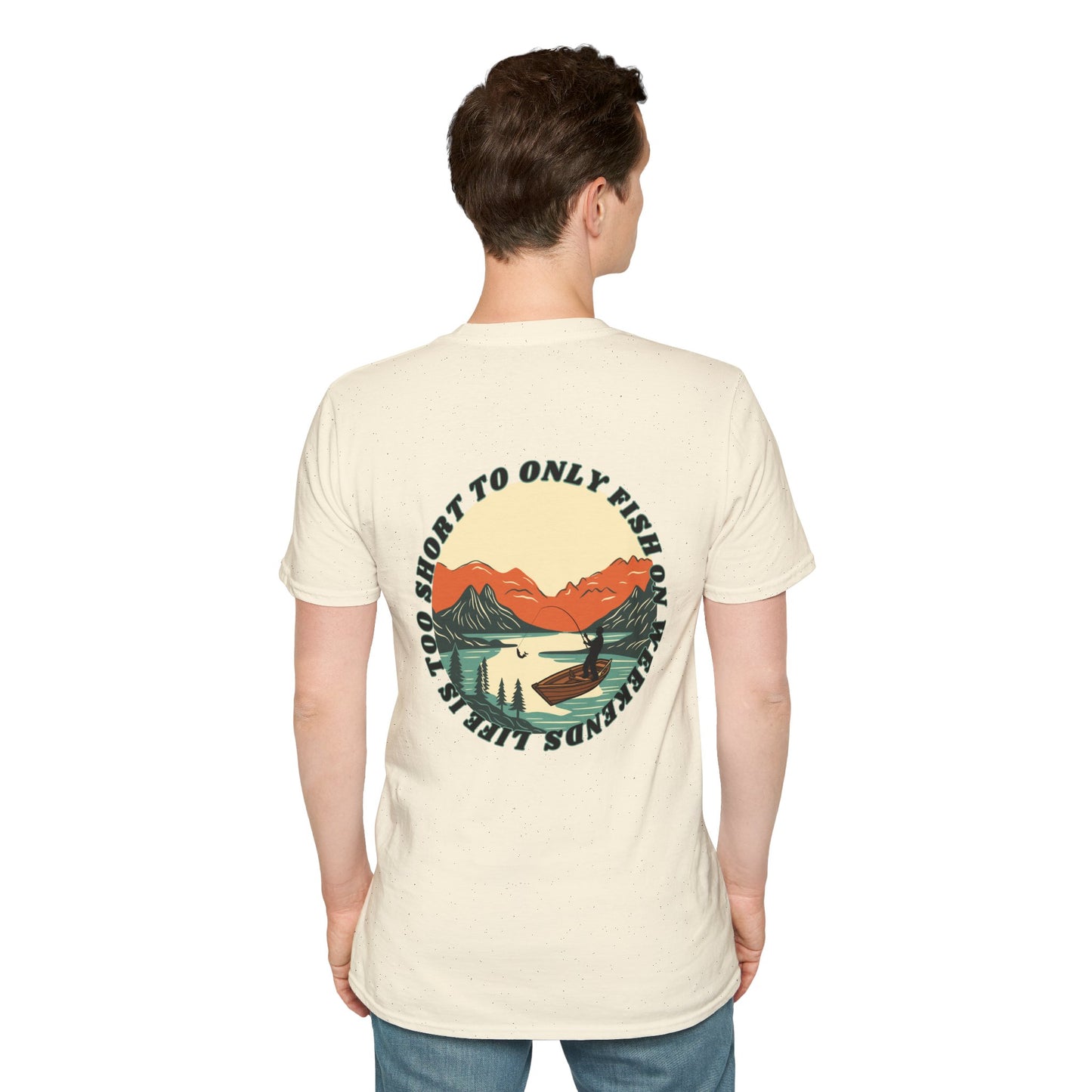 Nature Lover’s Fishing T-Shirt - Perfect for Outdoor Adventures, Gift for Fishermen, Eco-Friendly Tee, Camping Apparel, Great for Dad