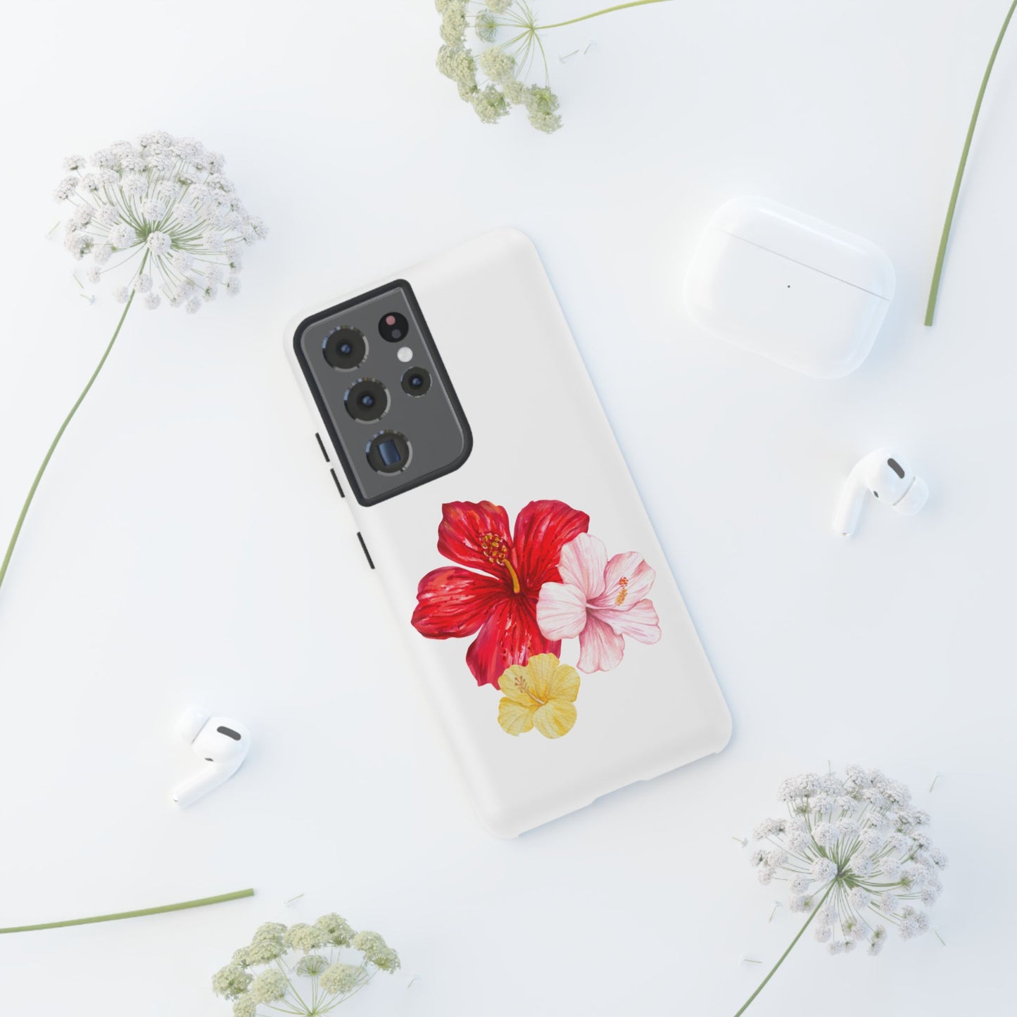 SAMSUNG Hibiscus Tough Cases l Tropical Vibe