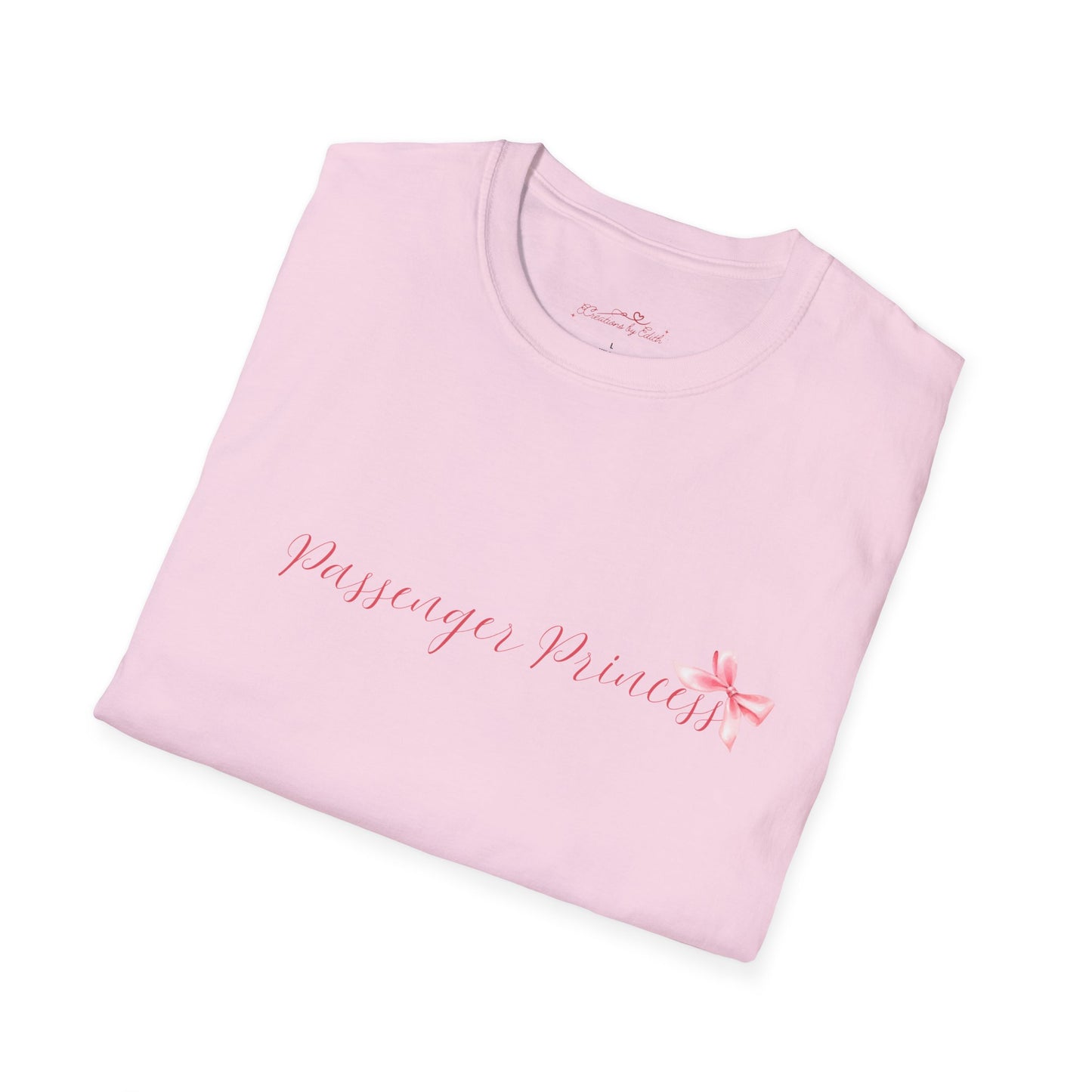 "Passenger Princess" Softstyle T-Shirt - Cute Graphic Tee for Casual Vibes