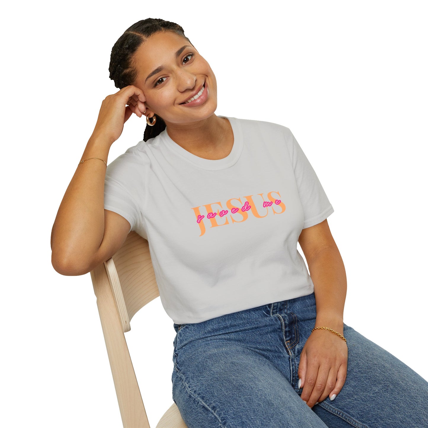 "Jesus Saved Me" - Soft Style T-Shirt l Perfect for Everyday Wear