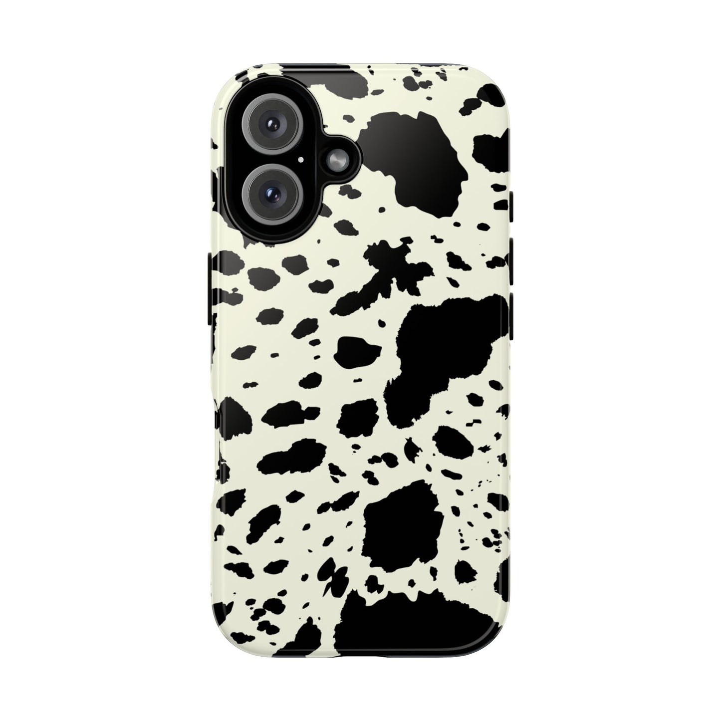 iPHONE Cow Print Tough Phone Cases l Durable Protection