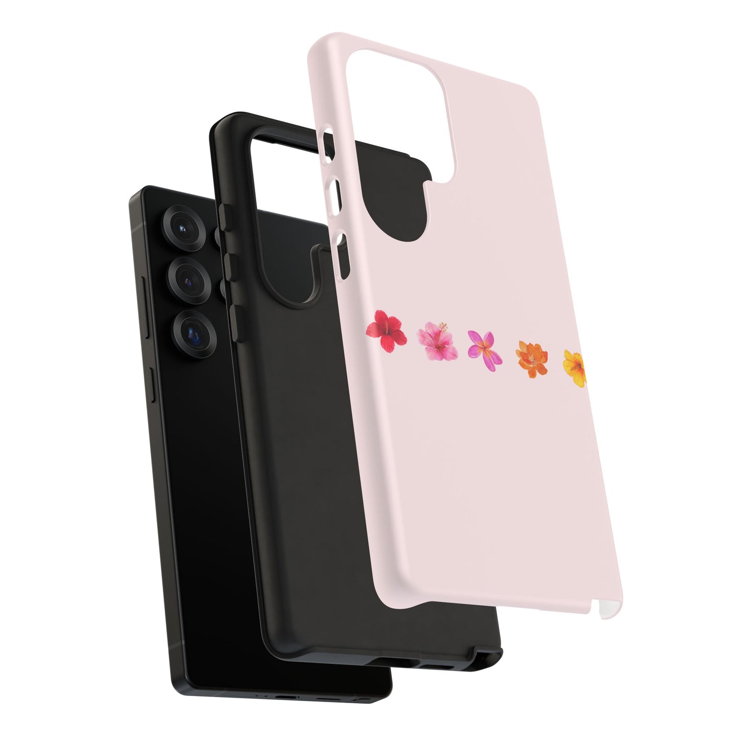 SAMSUNG Flower-Patterned Phone Case l Tough Cases for Women