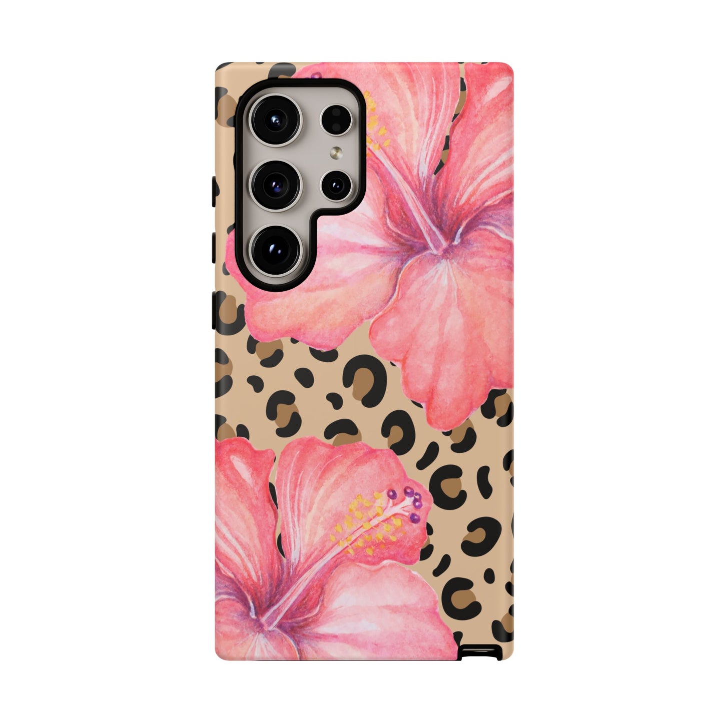 Leopard and Hibiscus SAMSUNG Tough Cases l Perfect for the Summer