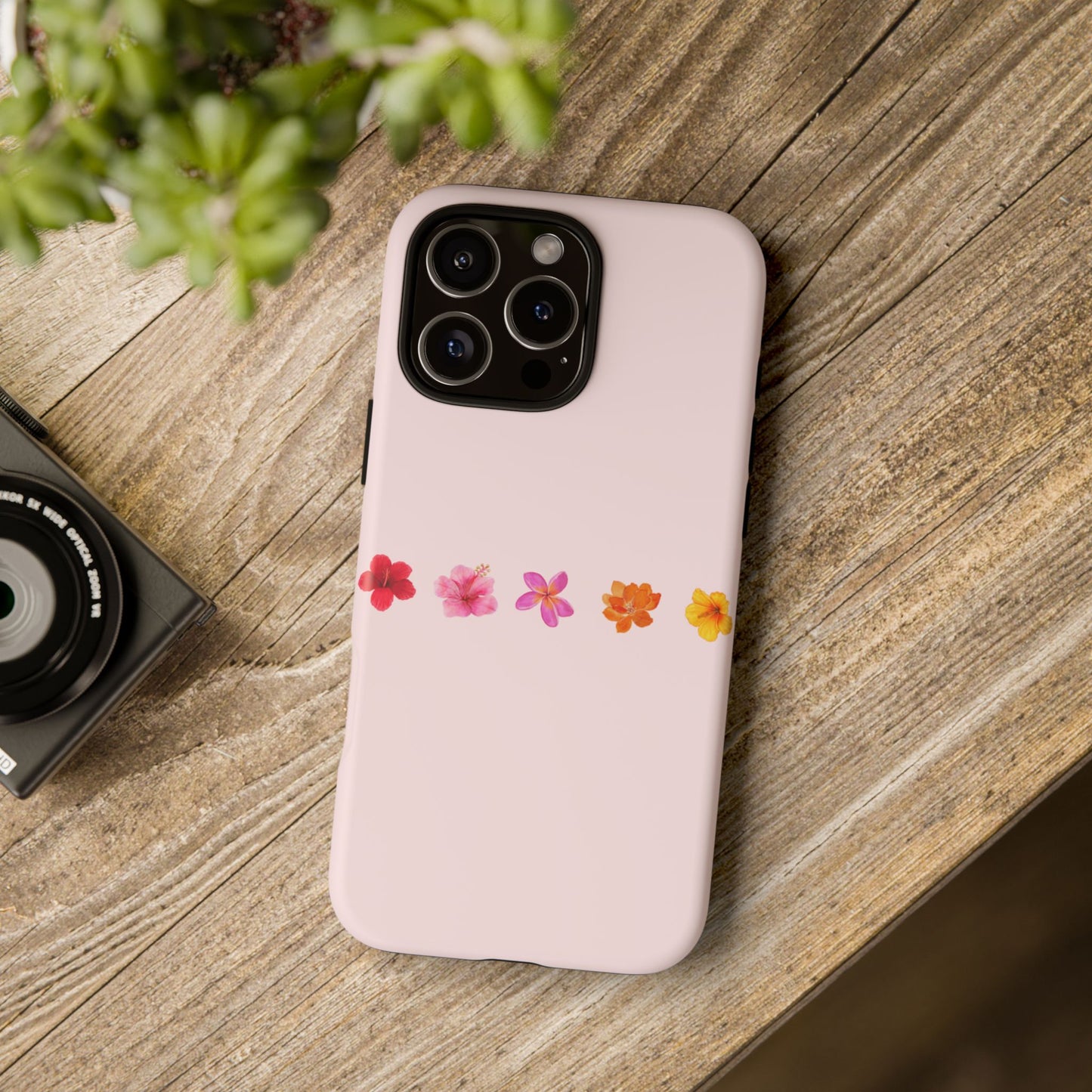iPHONE Flower-Patterned Phone Case l Tough Cases for Women