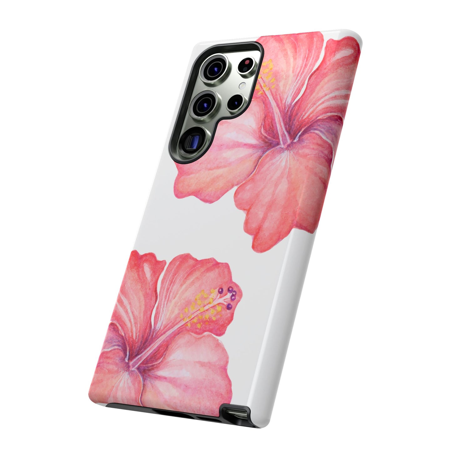 SAMSUNG Hibiscus Tough Case l Summer Vibe Mobile Case