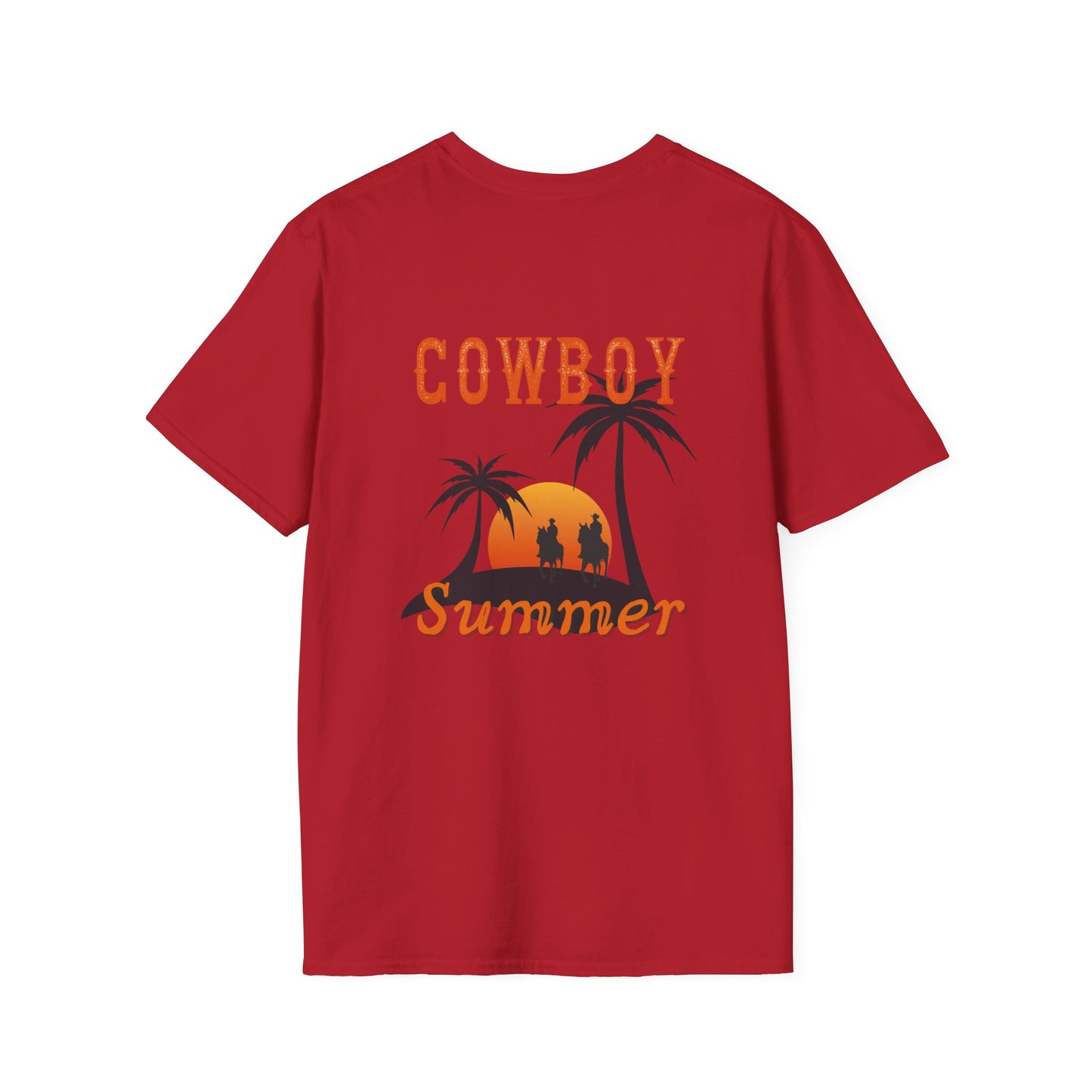 Cowboy Summer Softstyle T-Shirt MADE FOR HIM