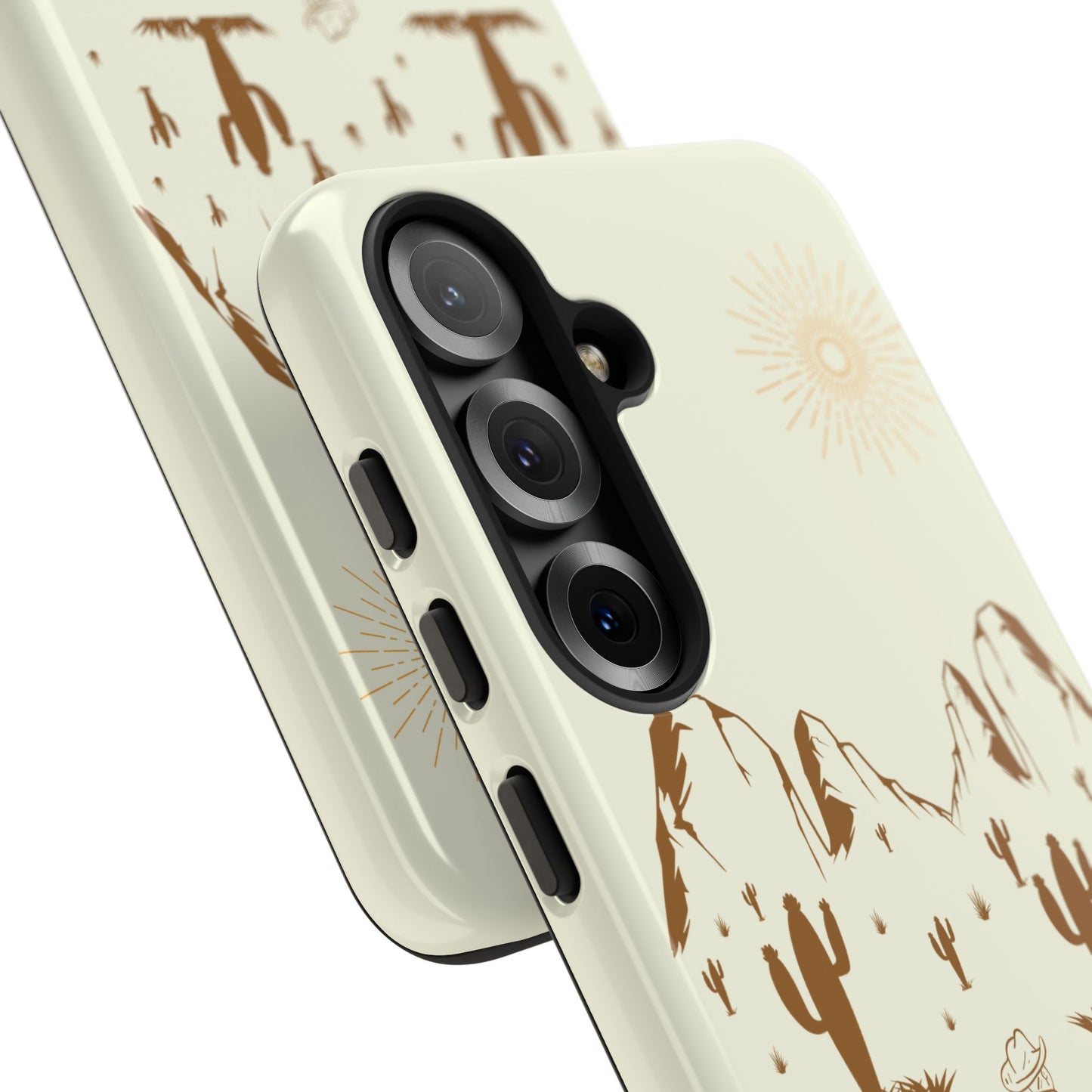 SAMSUNG Cowboy Riding into the Sunset Tough Phone Case