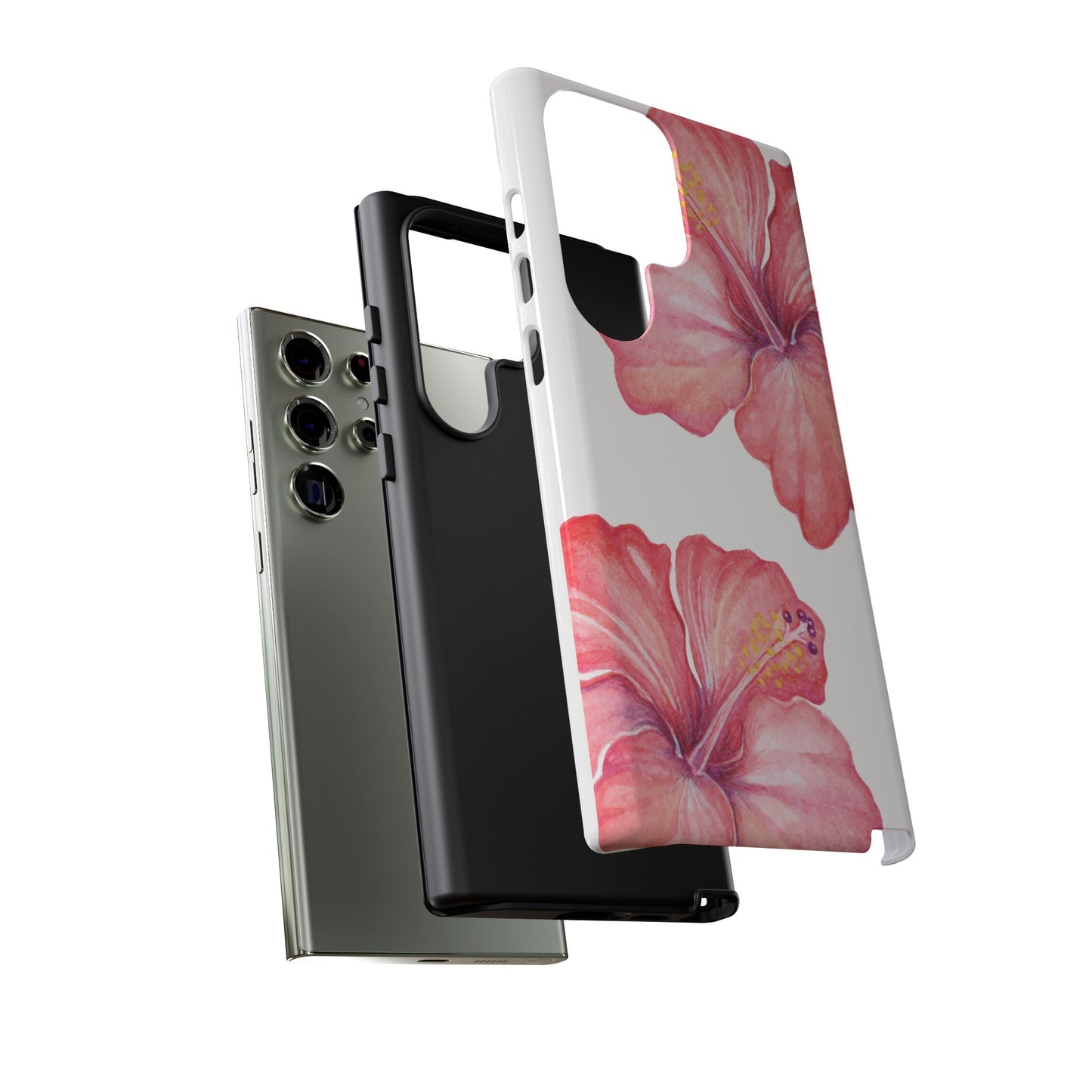 SAMSUNG Hibiscus Tough Case l Summer Vibe Mobile Case