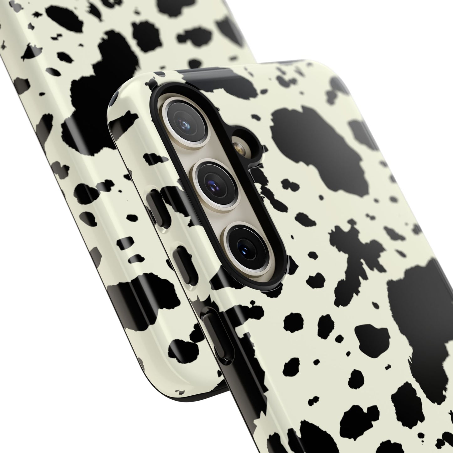 SAMSUNG Cow Print Tough Phone Cases l Durable Protection