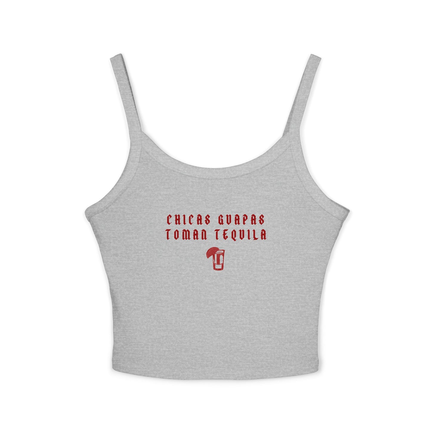 Chicas Guapas Toman Tequila Camiseta de Tirantes Finos para Mujer - Prenda de Verano de Moda