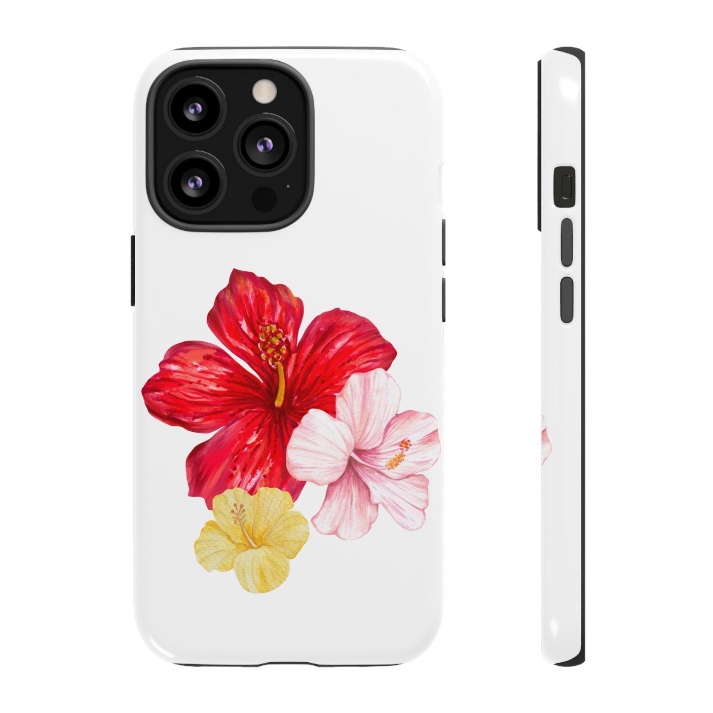 iPHONE Hibiscus Tough Cases l Tropical Vibe