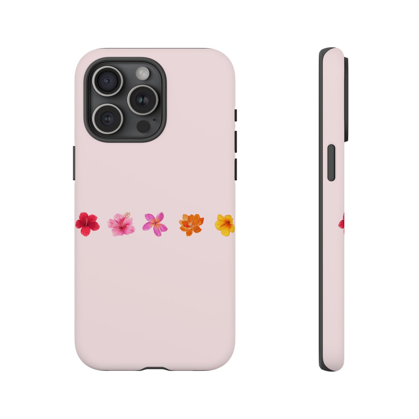 iPHONE Flower-Patterned Phone Case l Tough Cases for Women