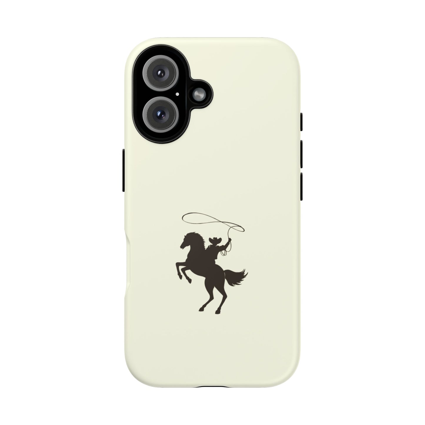 iPHONE Western Horse Rider Phone Case l Durable Phone Cover, Cowboy Style, Tough Case
