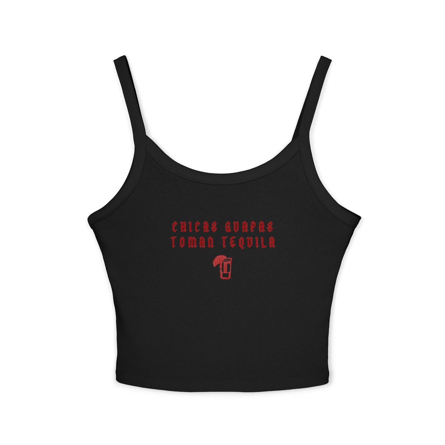 Chicas Guapas Toman Tequila Camiseta de Tirantes Finos para Mujer - Prenda de Verano de Moda