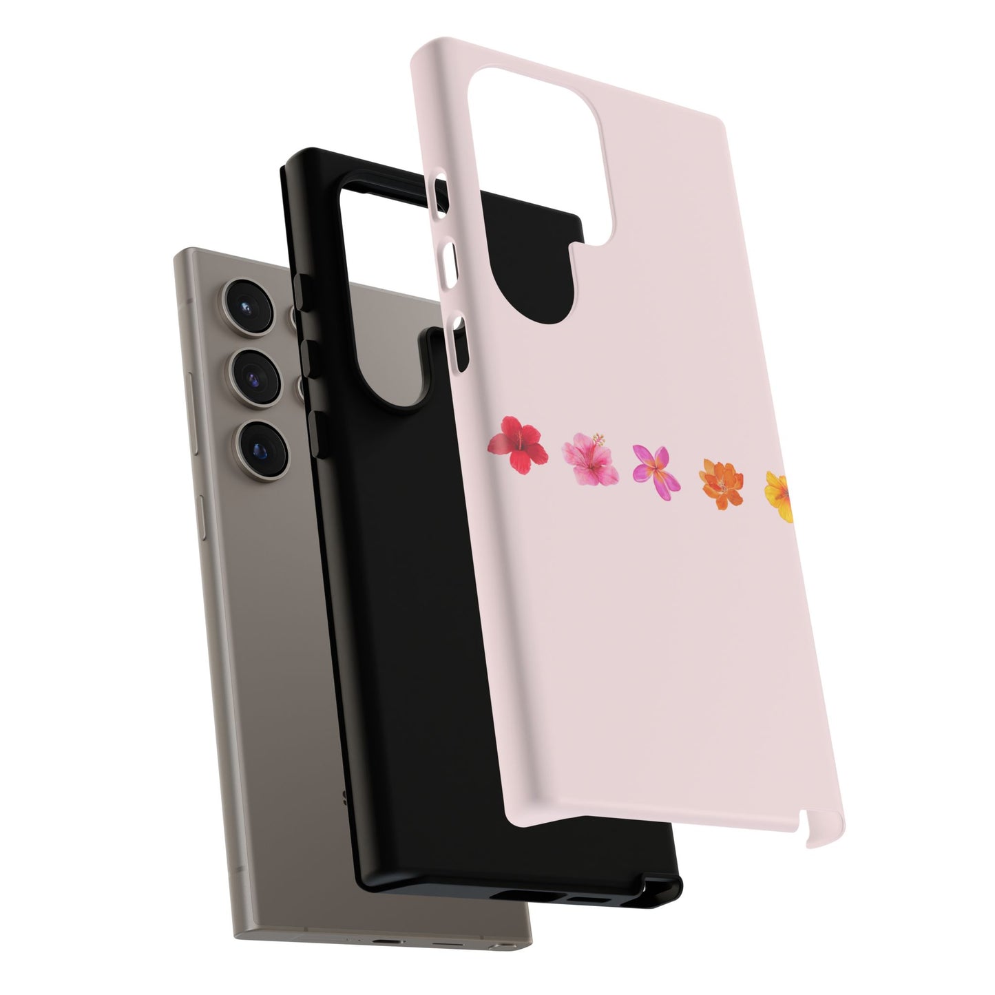 SAMSUNG Flower-Patterned Phone Case l Tough Cases for Women