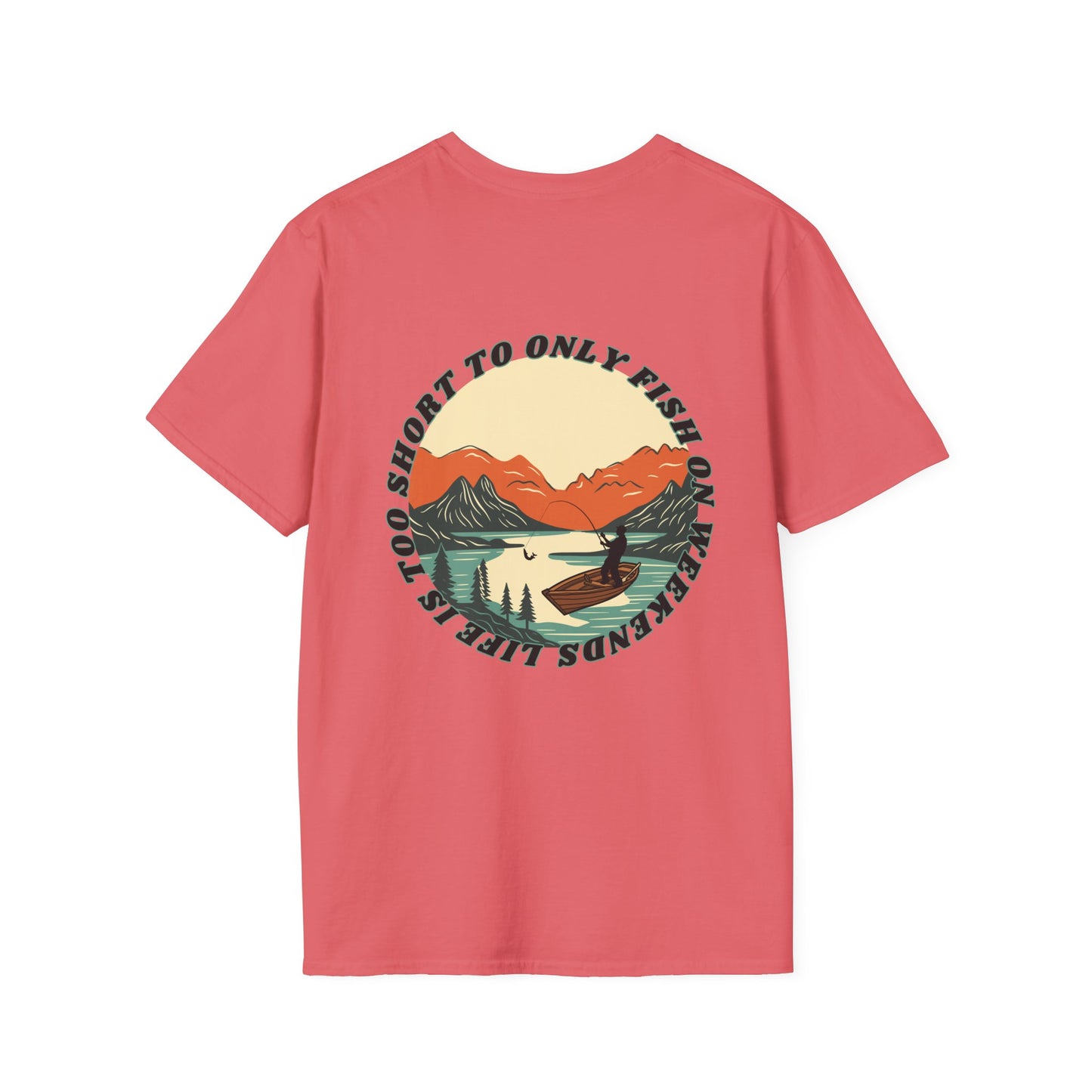 Nature Lover’s Fishing T-Shirt - Perfect for Outdoor Adventures, Gift for Fishermen, Eco-Friendly Tee, Camping Apparel, Great for Dad