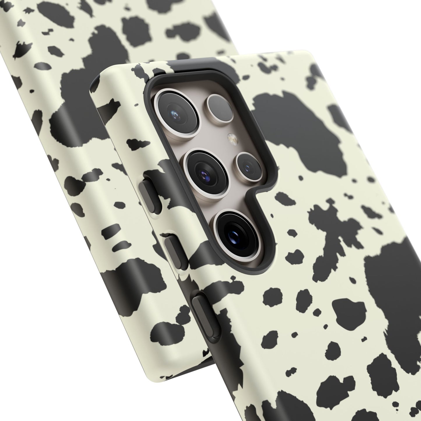 SAMSUNG Cow Print Tough Phone Cases l Durable Protection