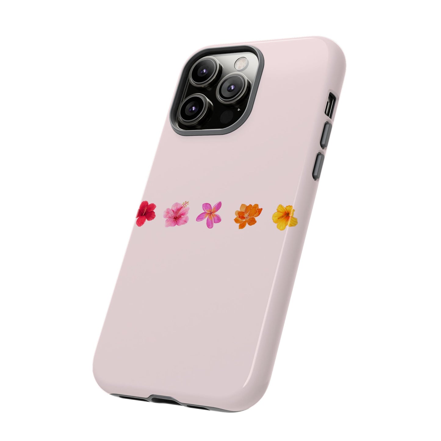 iPHONE Flower-Patterned Phone Case l Tough Cases for Women