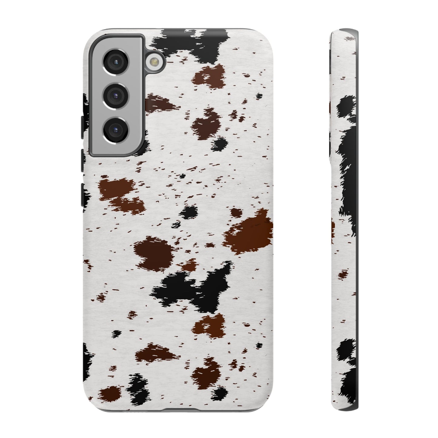 SAMSUNG Cow Print Tough Phone Case l GIFT FOR HIM AND HER
