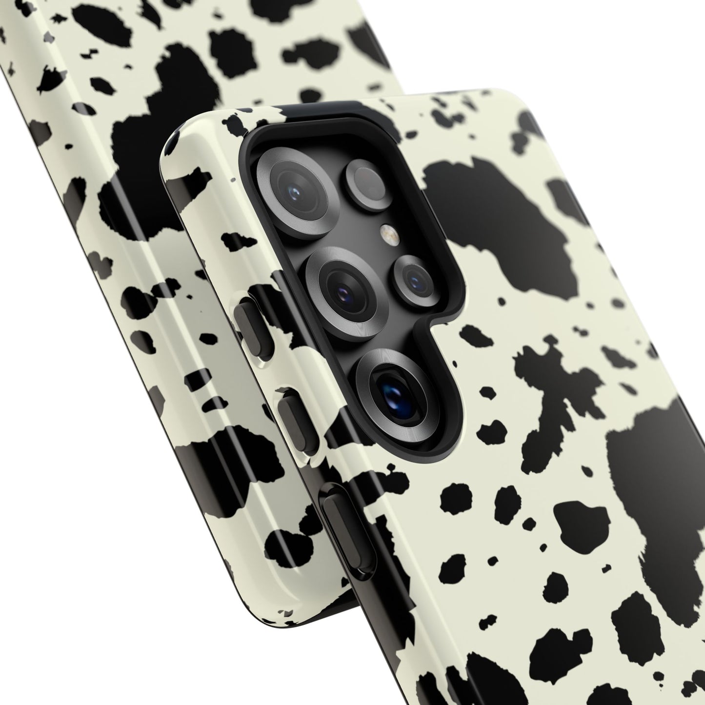 SAMSUNG Cow Print Tough Phone Cases l Durable Protection