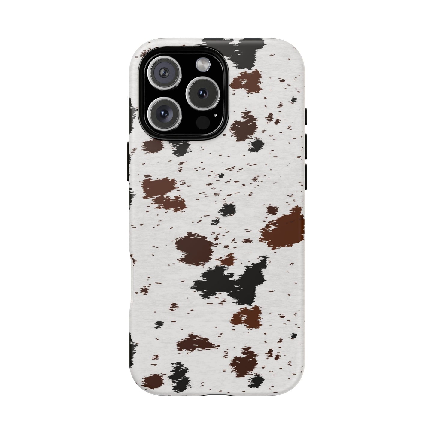 iPHONE Cow Print Tough Phone Case l GIFT FOR HIM AND HER