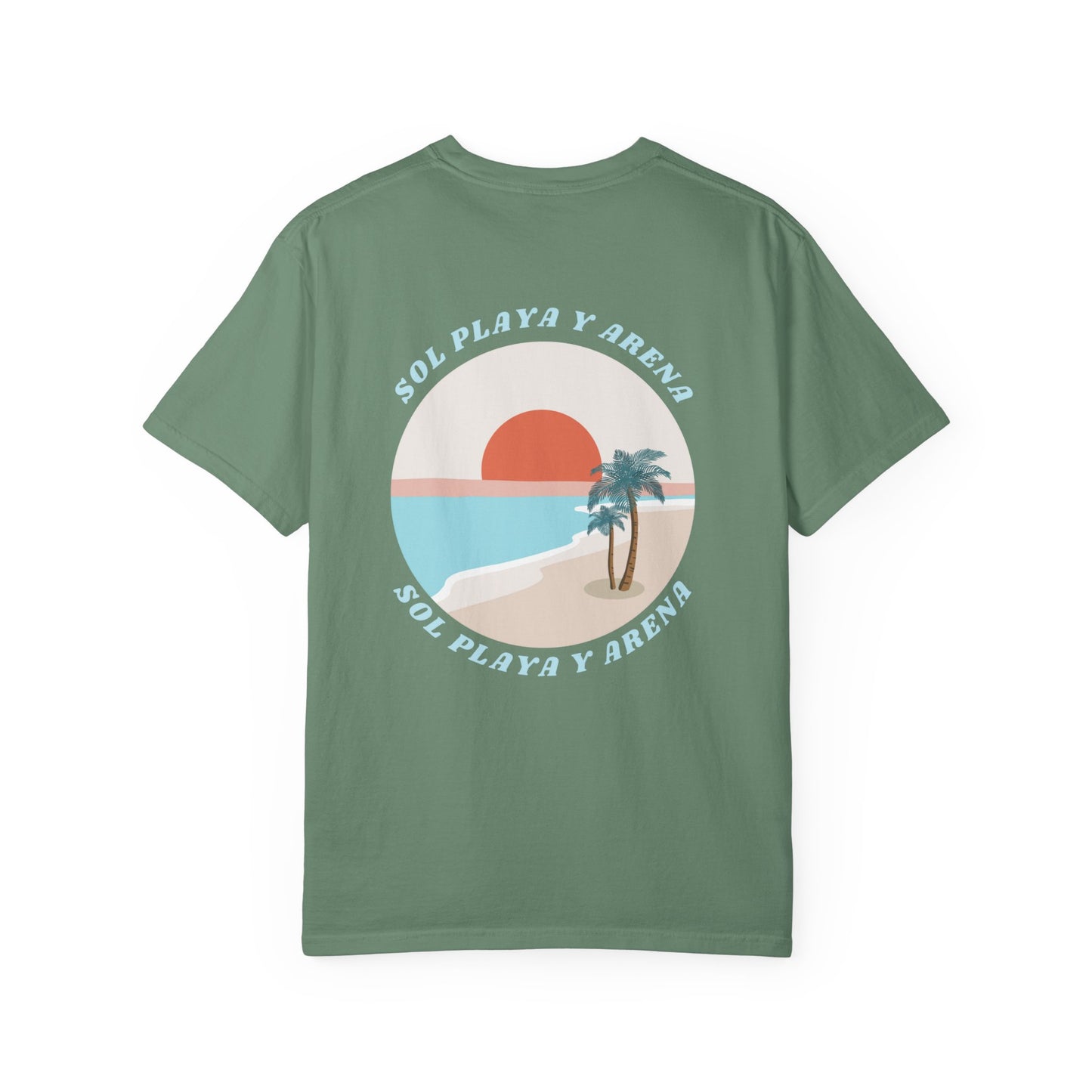 "Sol, Playa, y Arena" Beach Vibe T-Shirt Summer Apparel l Unisex Casual Wear