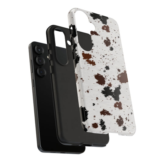 SAMSUNG Cow Print Tough Phone Case l GIFT FOR HIM AND HER