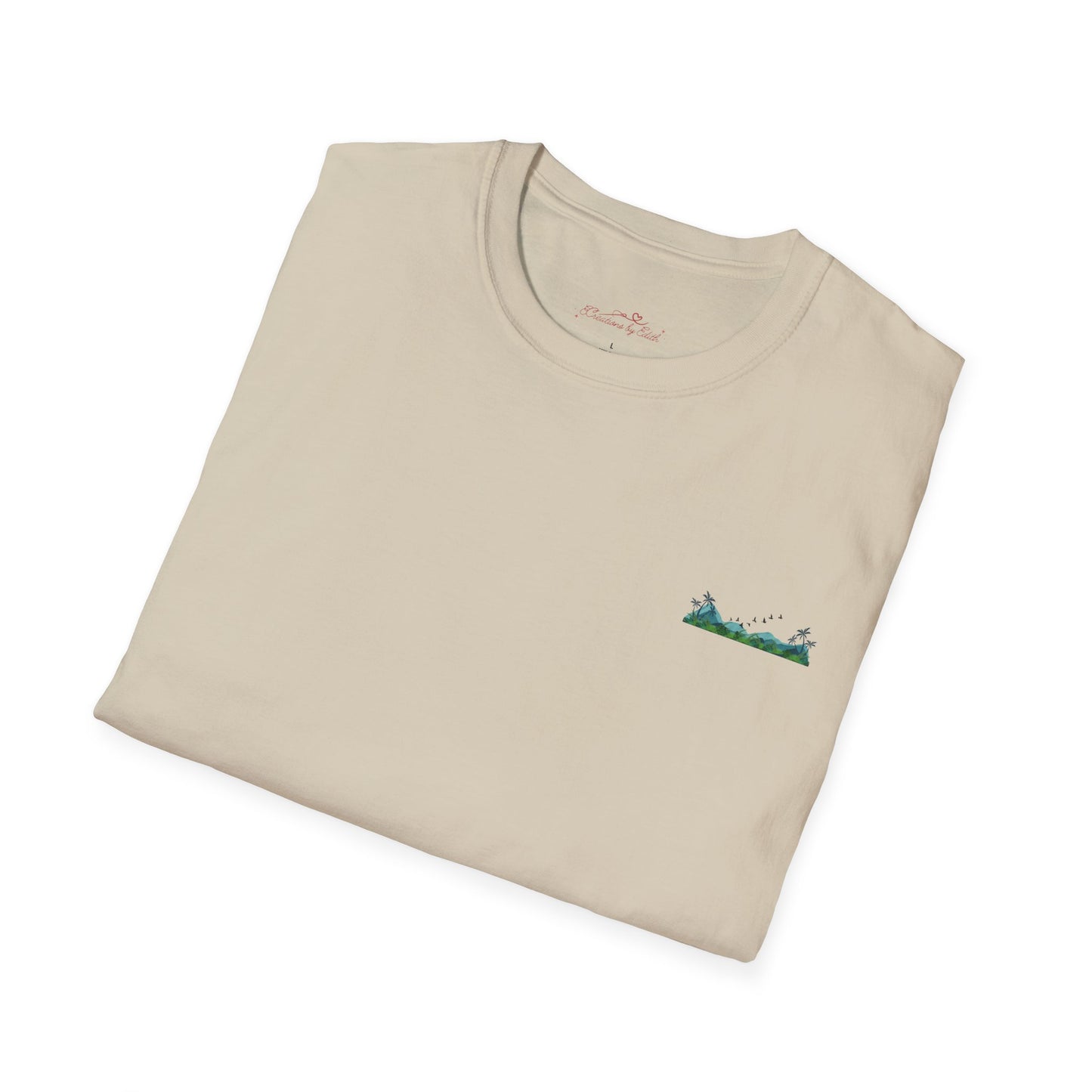 "Southern Tide" Tropical T-Shirt l Unisex Softstyle Tee, Summer Apparel