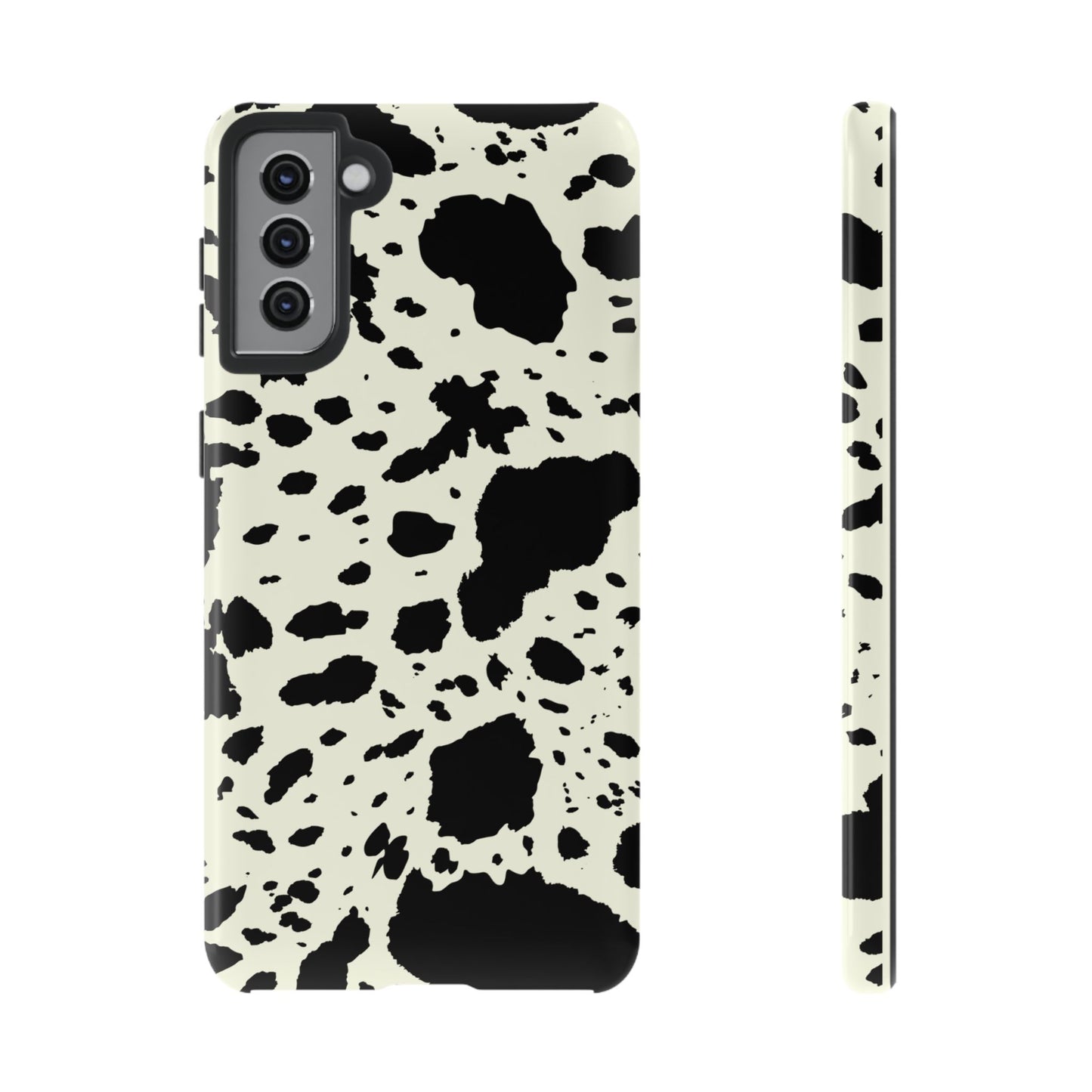 SAMSUNG Cow Print Tough Phone Cases l Durable Protection