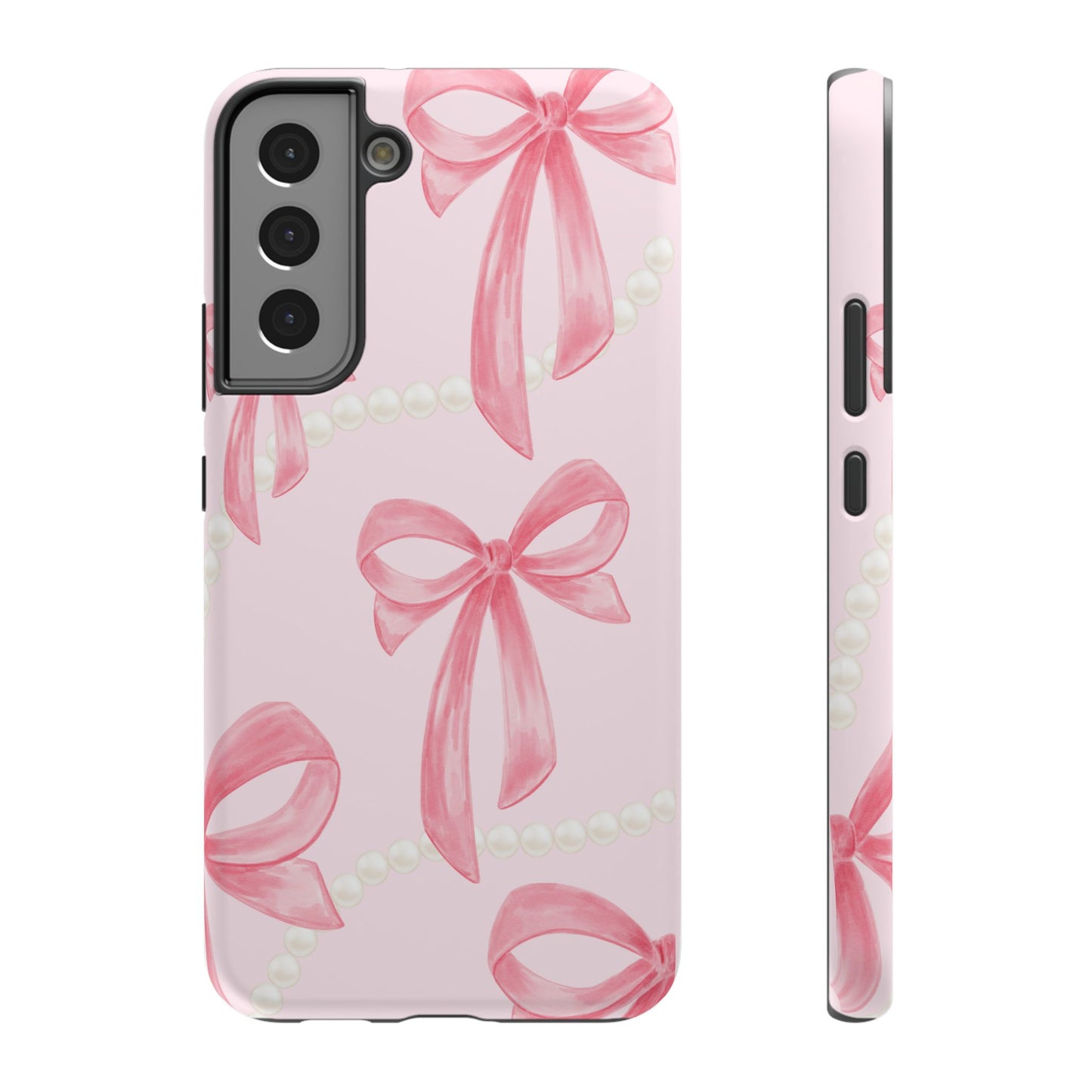 Chic Cute Bow Pink Phone Case - Impact Phone Case