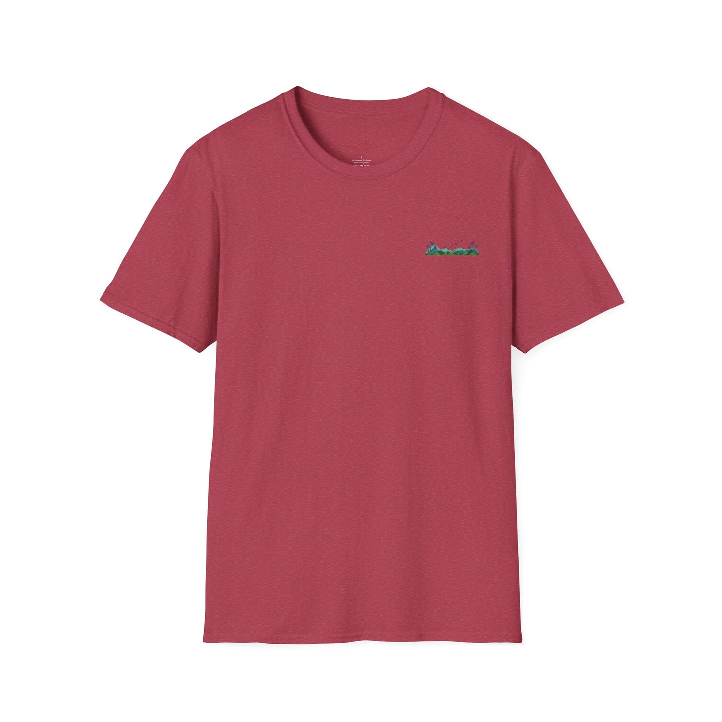 "Southern Tide" Tropical T-Shirt l Unisex Softstyle Tee, Summer Apparel