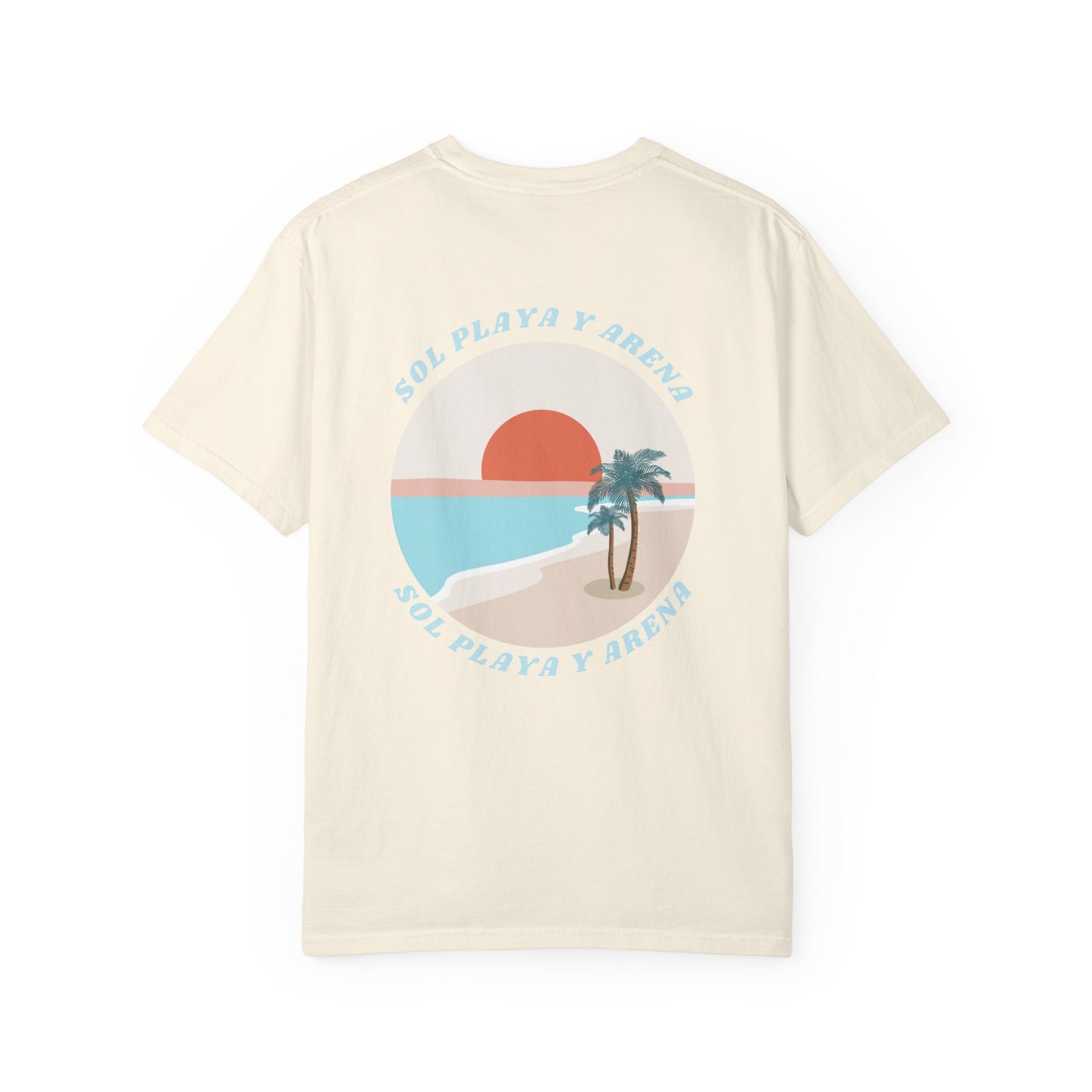 "Sol, Playa, y Arena" Beach Vibe T-Shirt Summer Apparel l Unisex Casual Wear