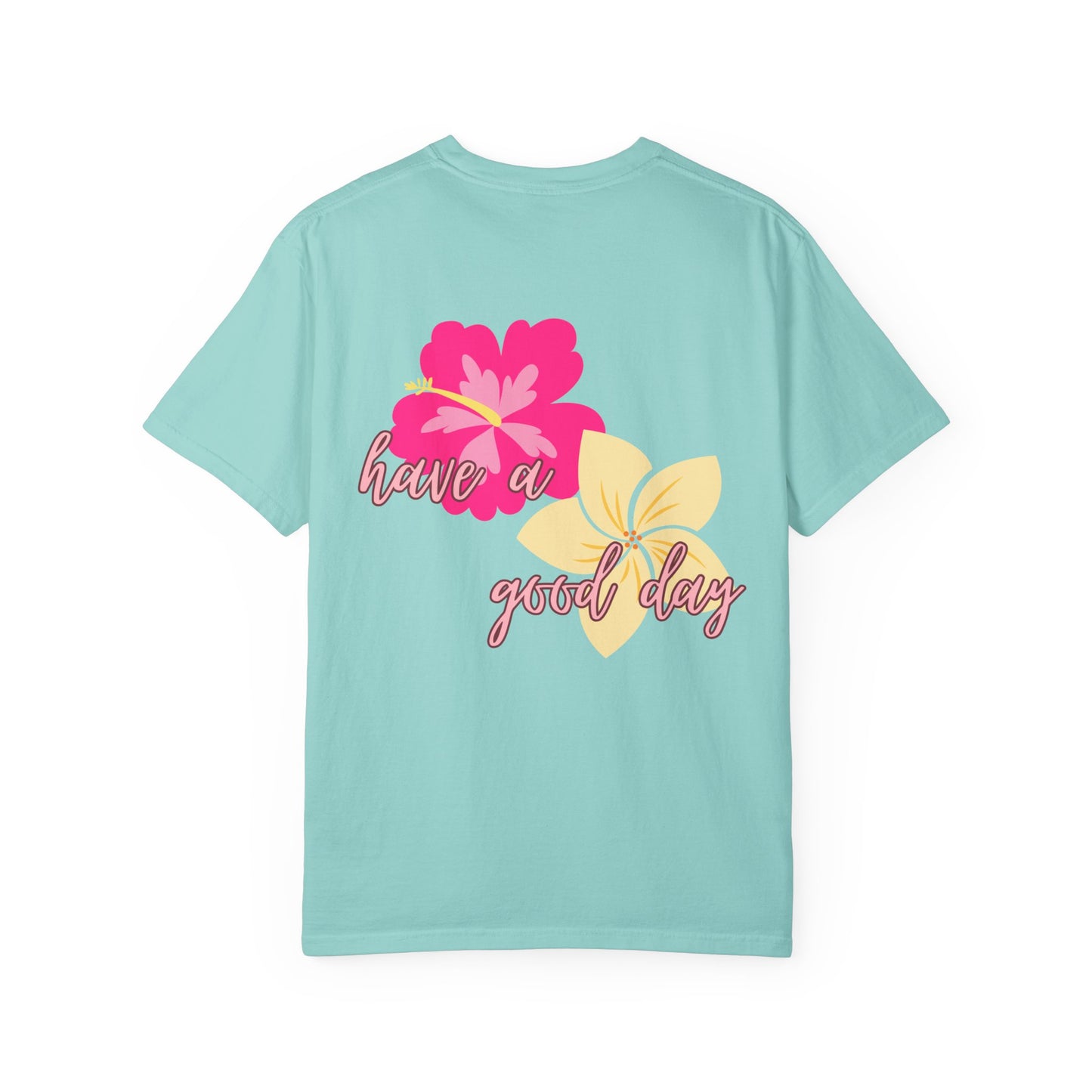 T-Shirt with Floral Print l Cheery Apparel for Summer, Casual Style