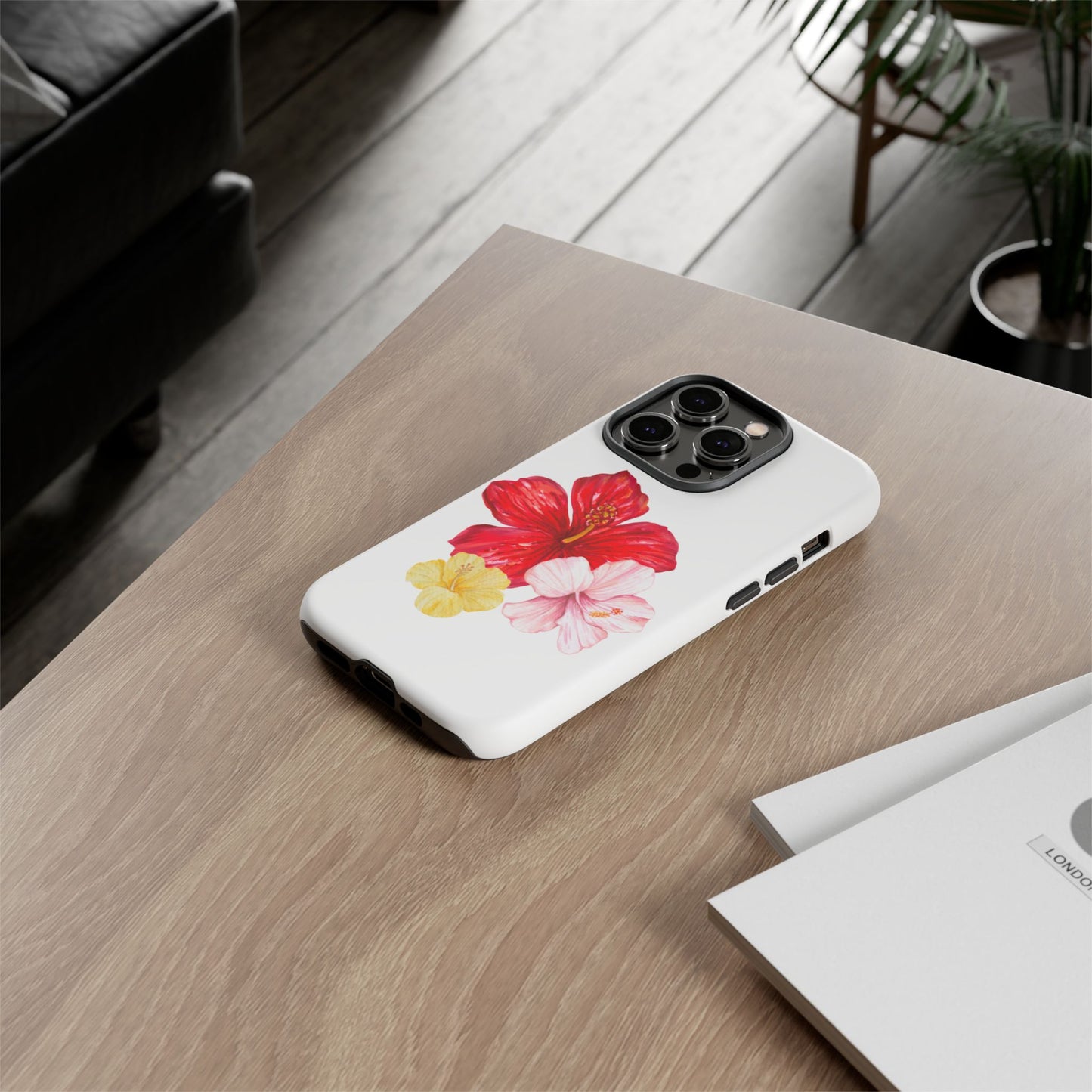 iPHONE Hibiscus Tough Cases l Tropical Vibe