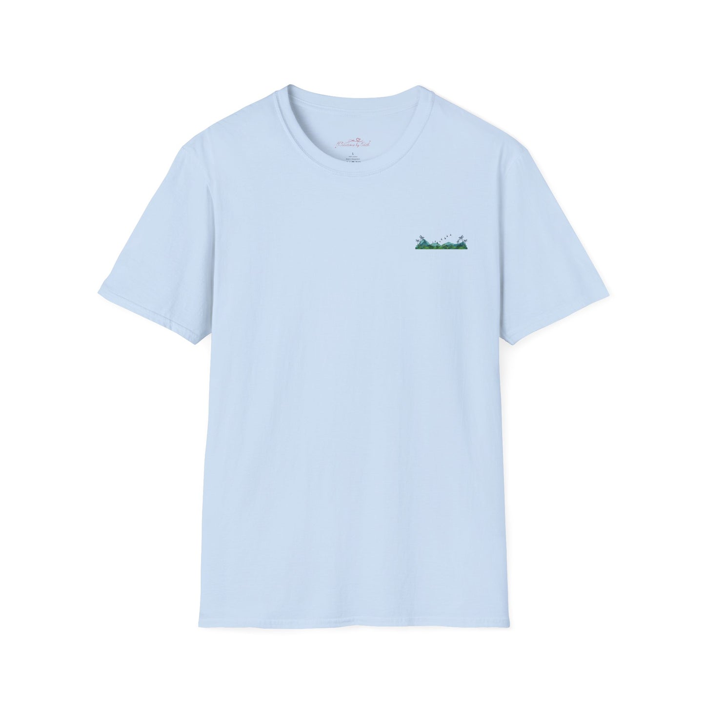 "Southern Tide" Tropical T-Shirt l Unisex Softstyle Tee, Summer Apparel