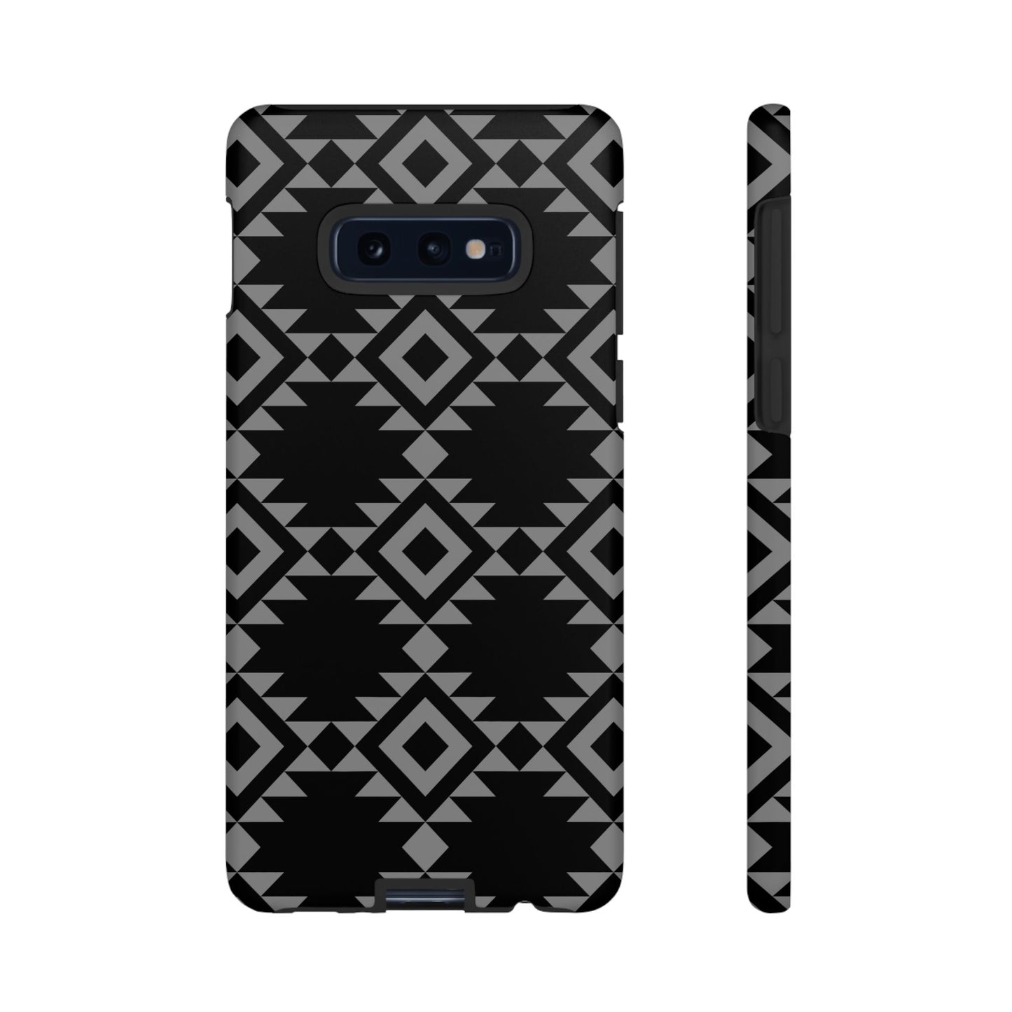 SAMSUNG Tribal Pattern Black and Grey Tough Phone Case | MADE FOR HIM AND HER
