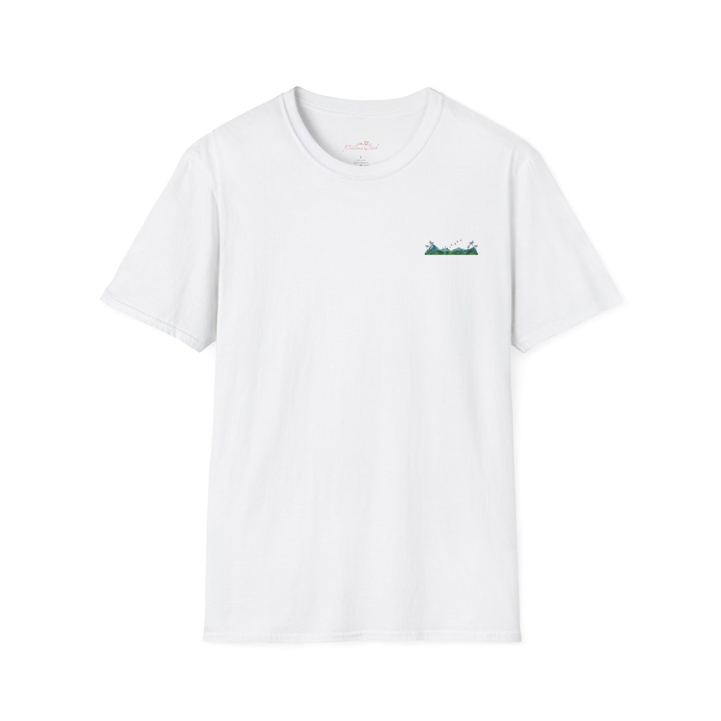"Southern Tide" Tropical T-Shirt l Unisex Softstyle Tee, Summer Apparel