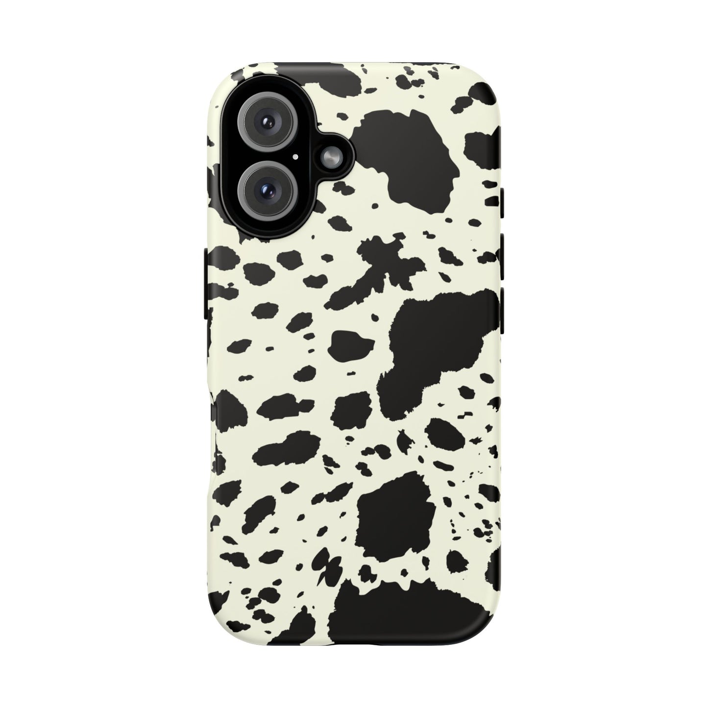 iPHONE Cow Print Tough Phone Cases l Durable Protection